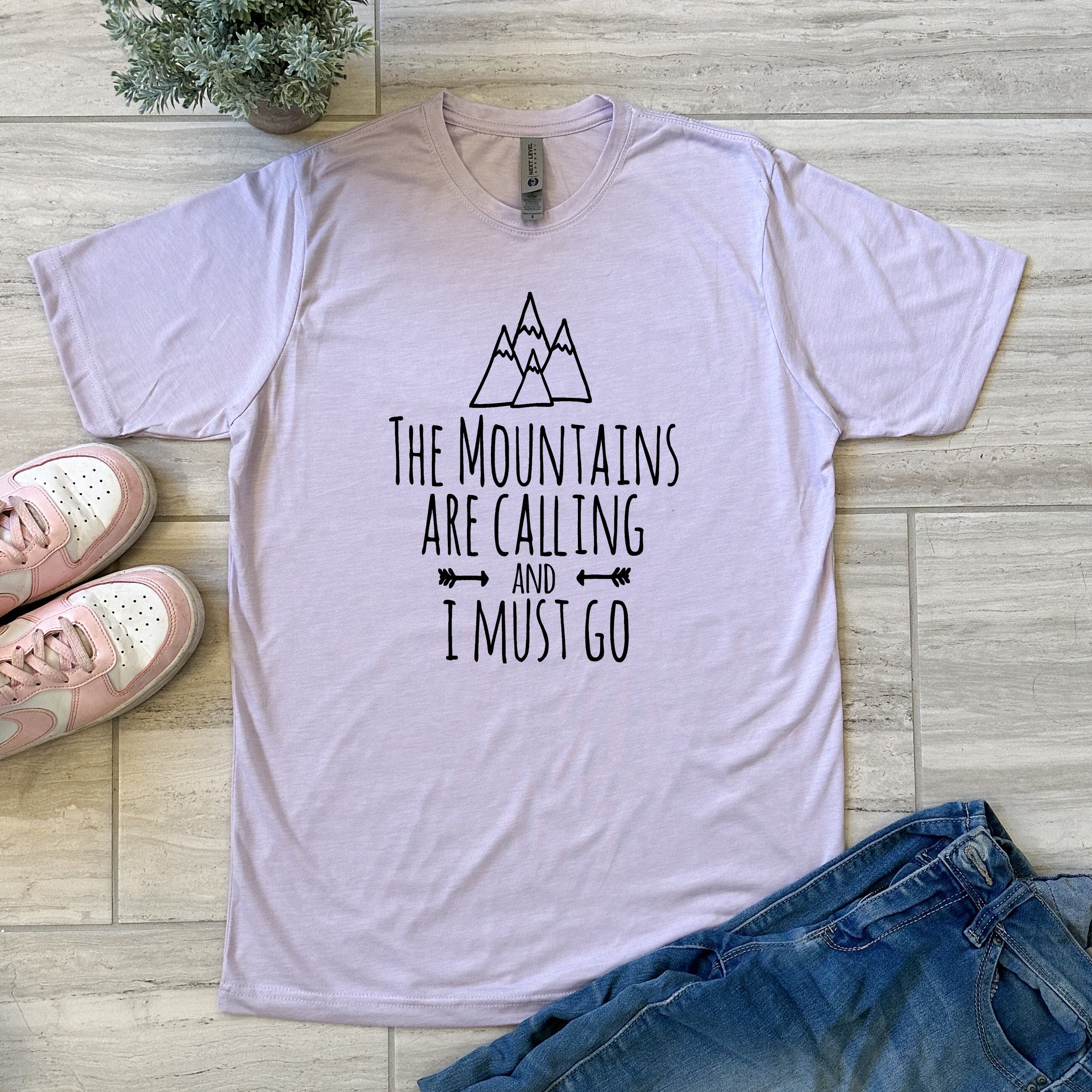The Mountains Are Calling And I Must Go - Men's / Unisex Tee