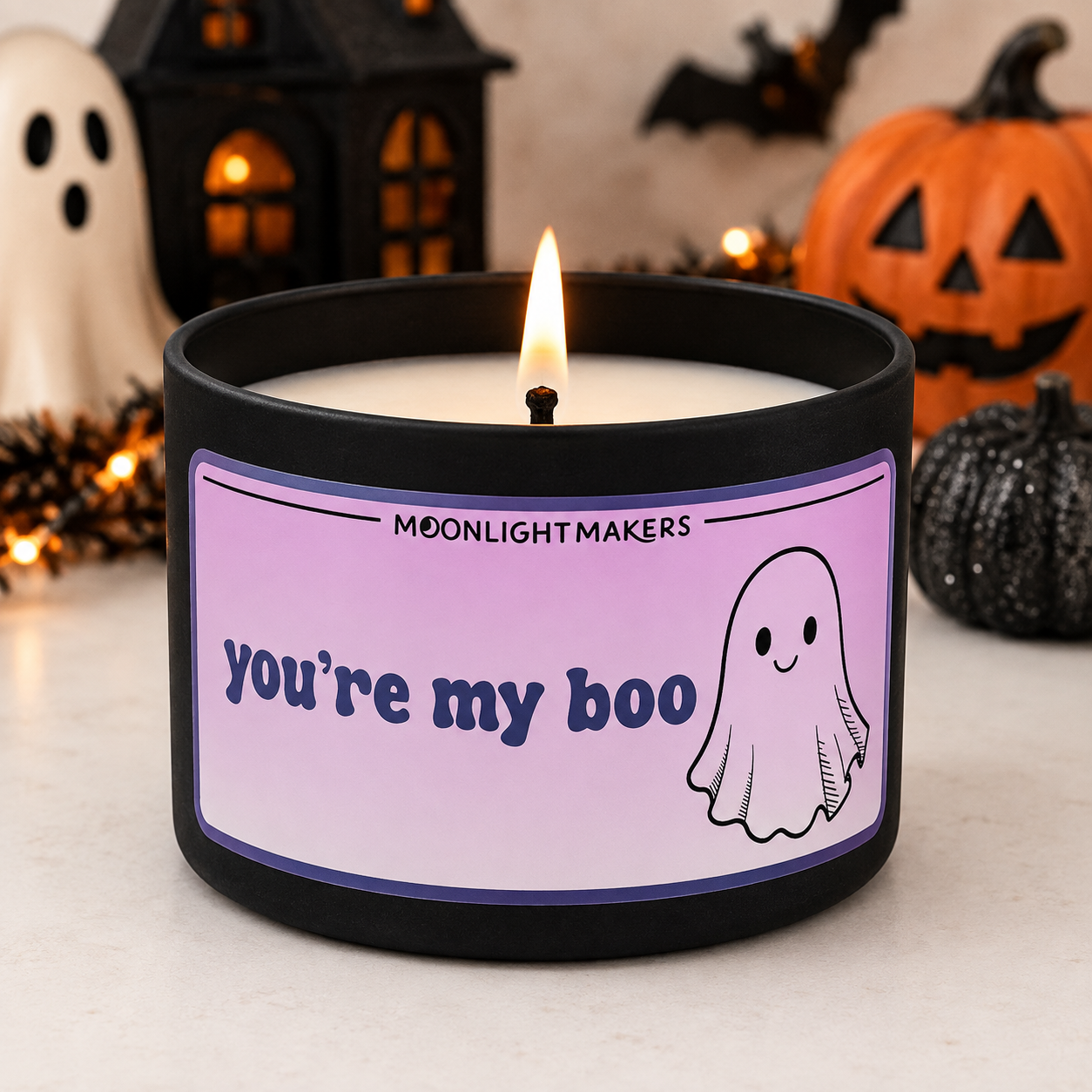 You're My Boo - 8oz 100% Natural Soy Wax Candle