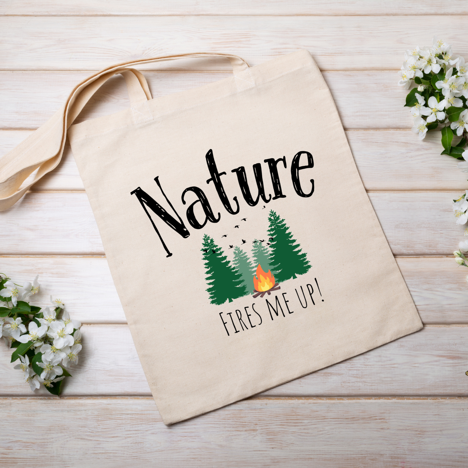 Nature Fires Me Up - Full Color Tote
