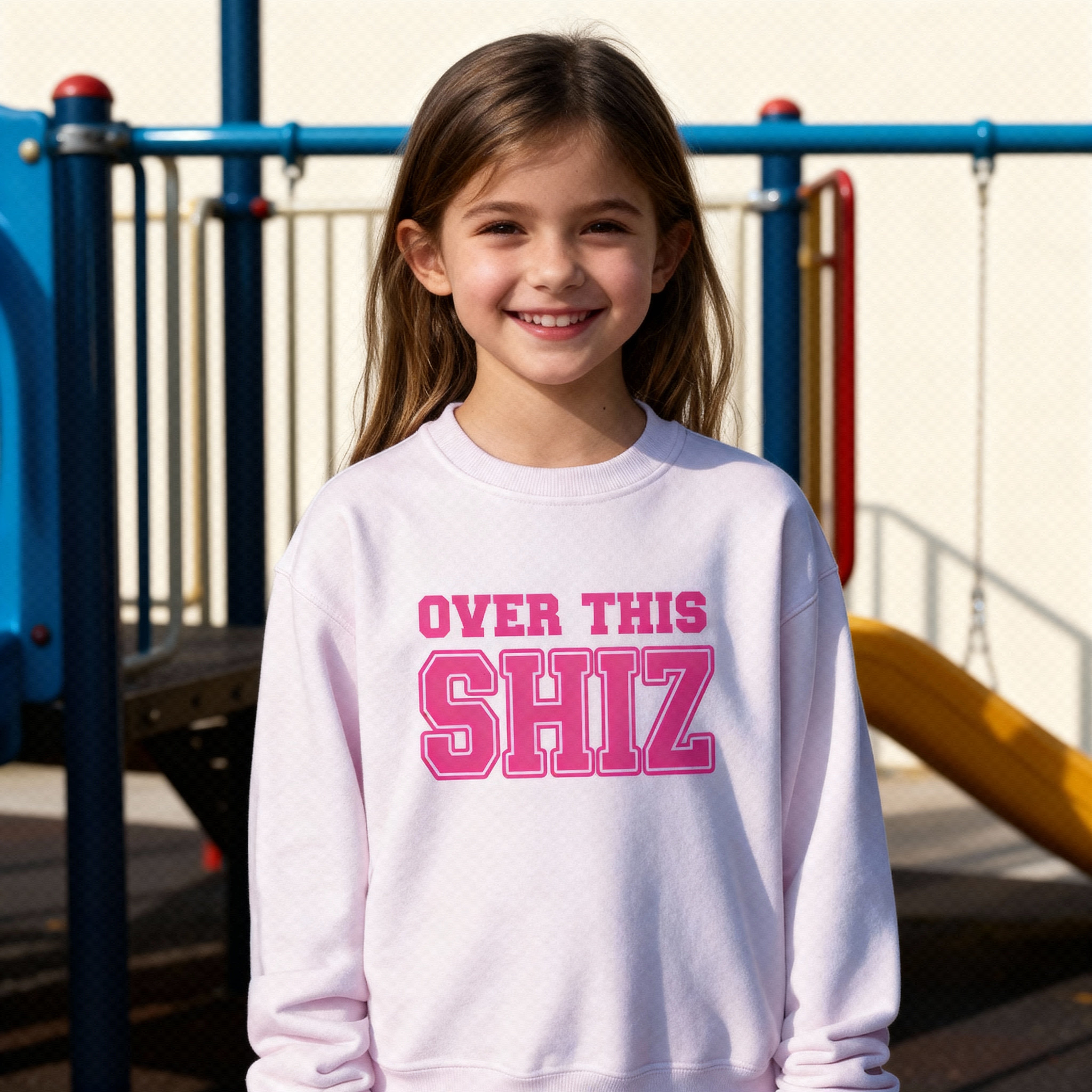 Over This Shiz - Wicked Inspired Kid's Sweatshirt