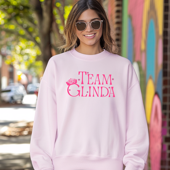 Team Glinda - Wicked Inspired Pink Unisex Sweatshirt