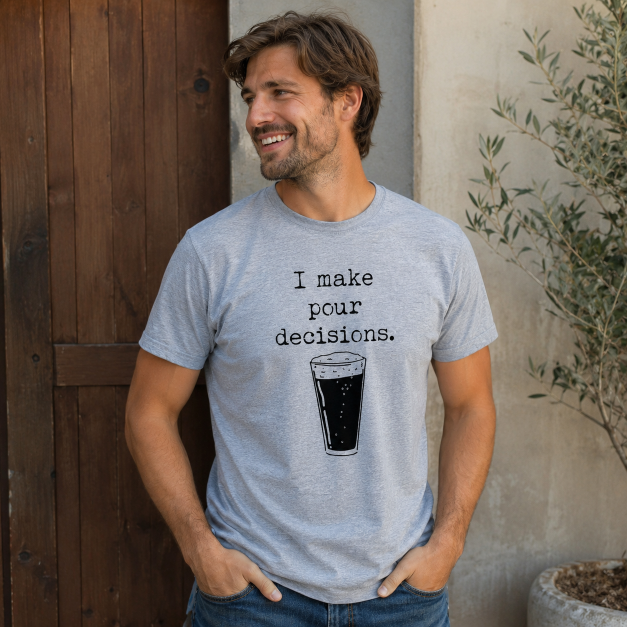 I Make Pour Decisions - Men's / Unisex Tee