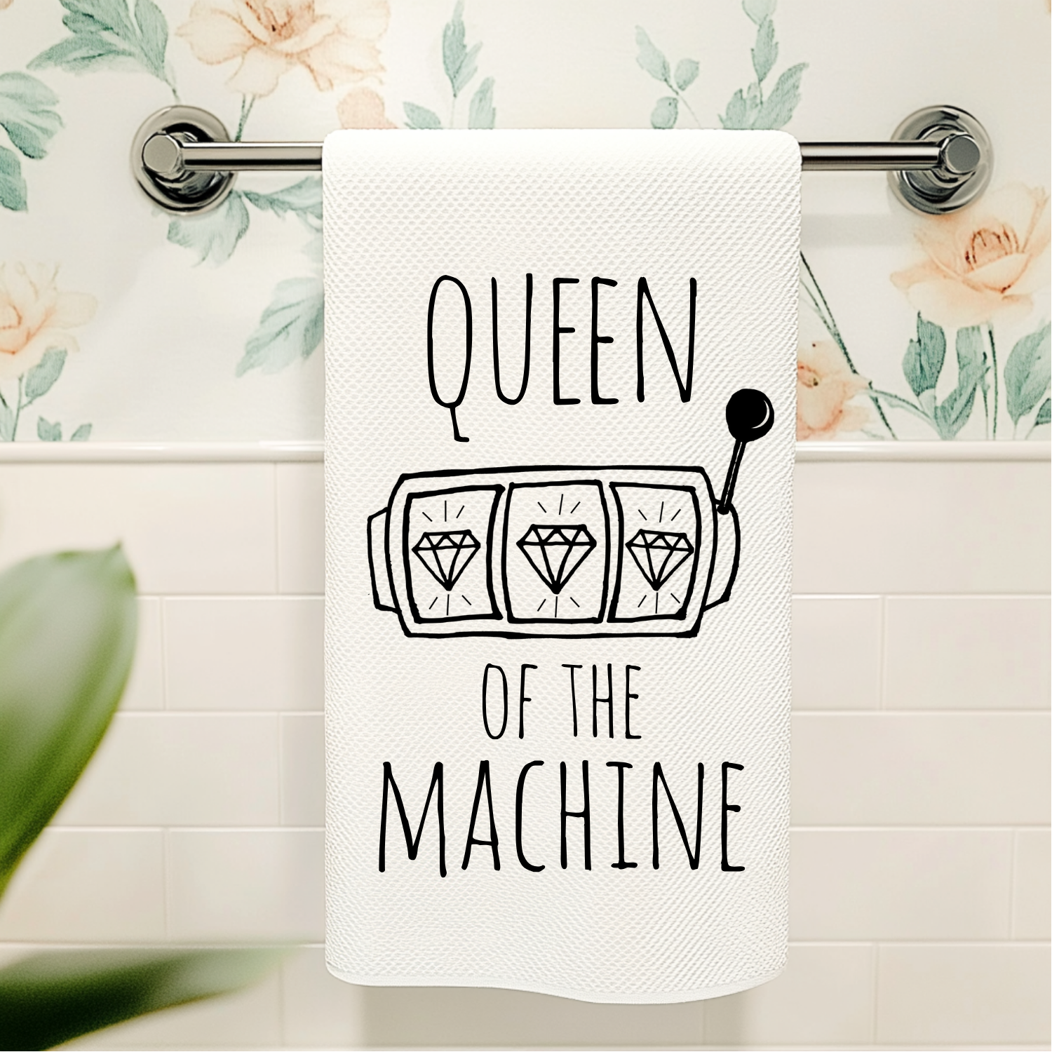Queen Of The Machine Kitchen Towel