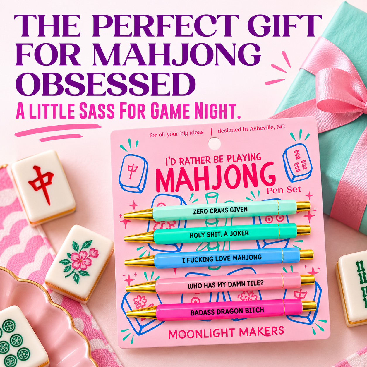 I'd Rather Be Playing Mahjong - Pen Set