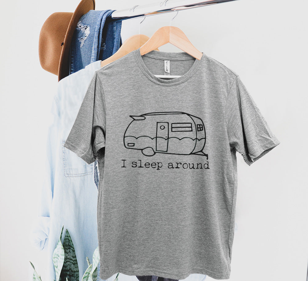 I Sleep Around (Camper) - Men's / Unisex Tee