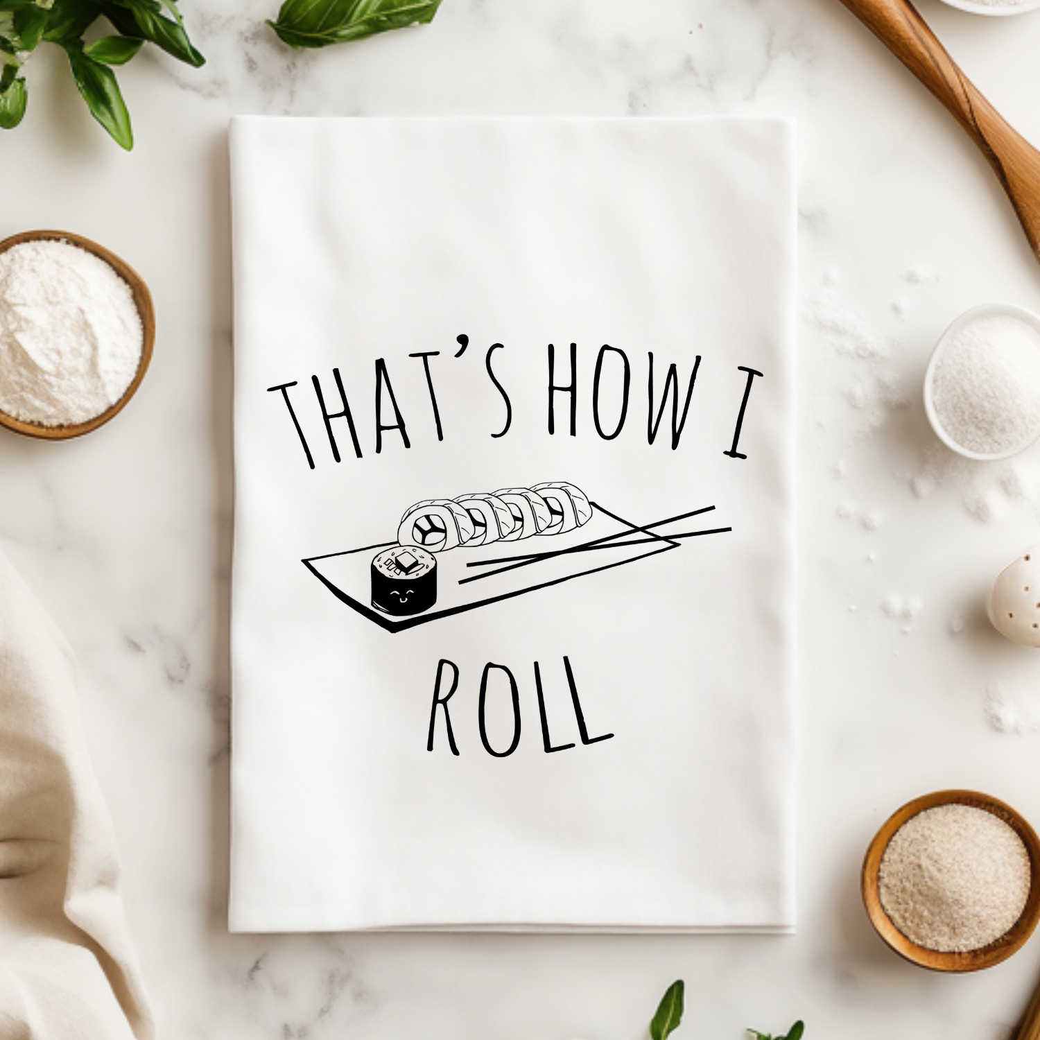 That's How I Roll, Sushi Kitchen Towel