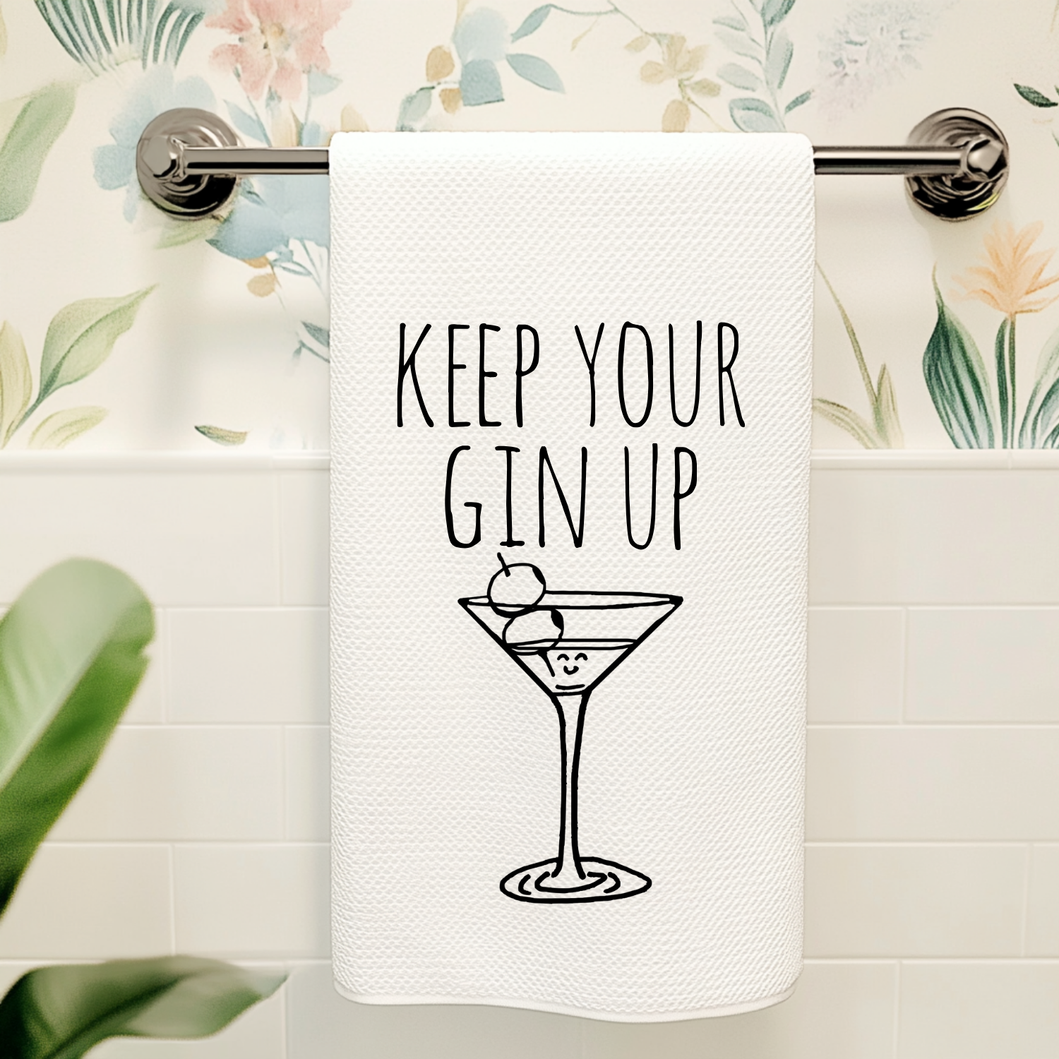 Keep Your Gin Up Kitchen Towel