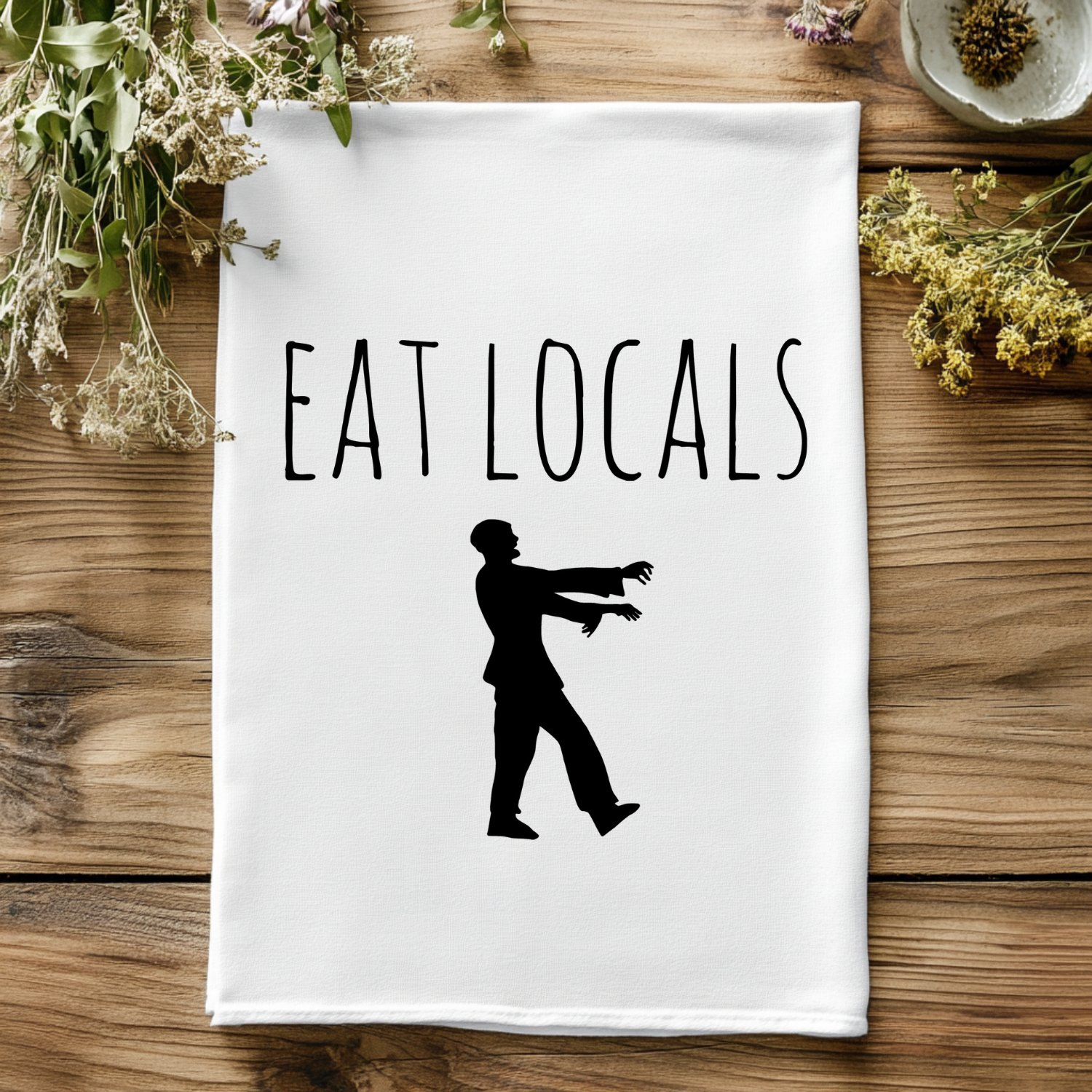 Eat Locals Kitchen Towel