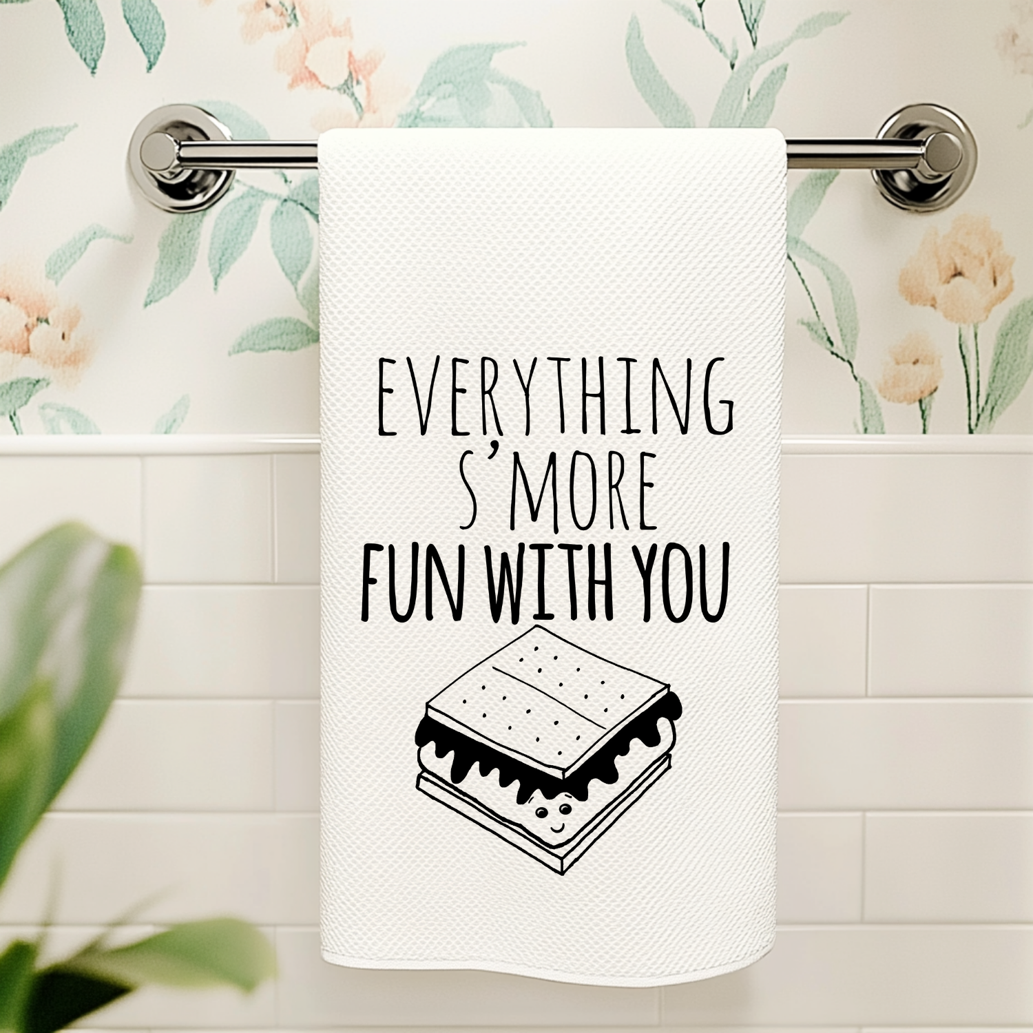 Everything's S'more Fun With You Kitchen Towel