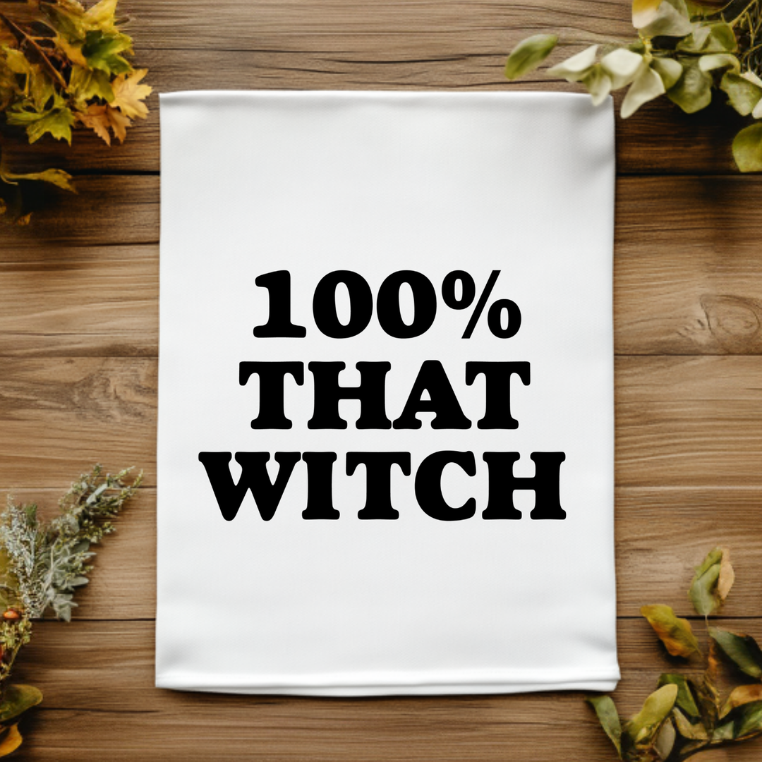 100% That Witch Kitchen Towel - MoonlightMakers