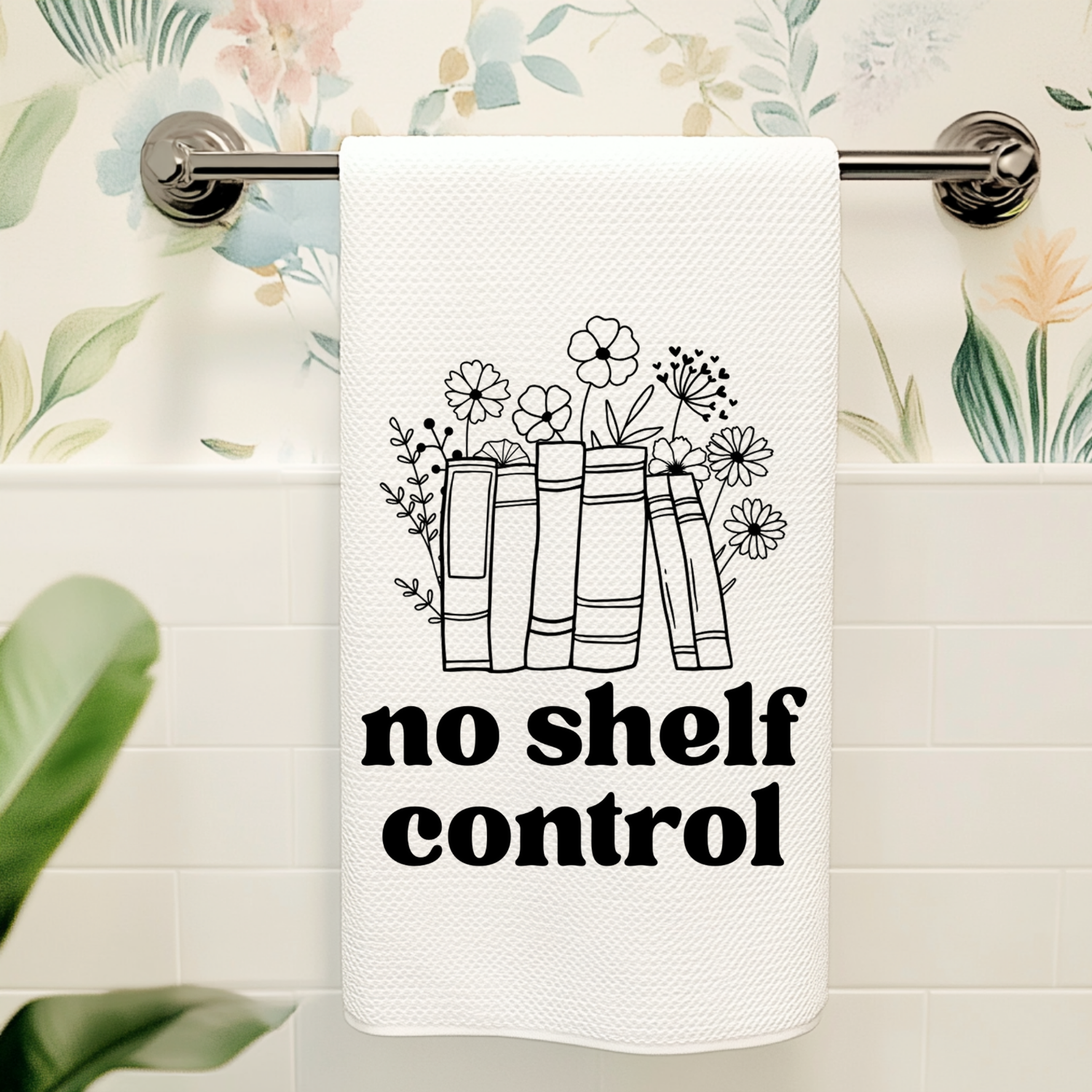 No Shelf Control Kitchen Towel