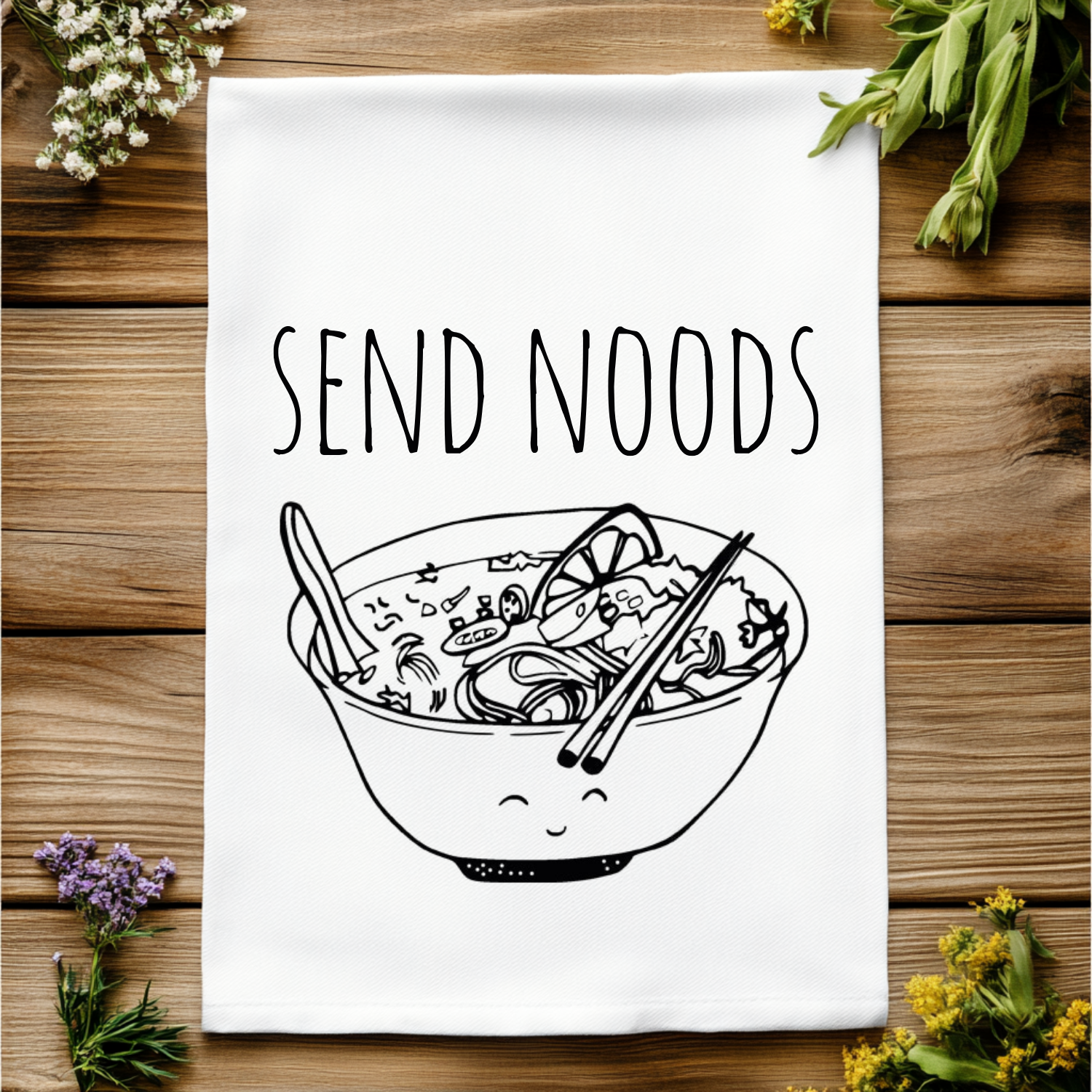 Send Noods Kitchen Towel
