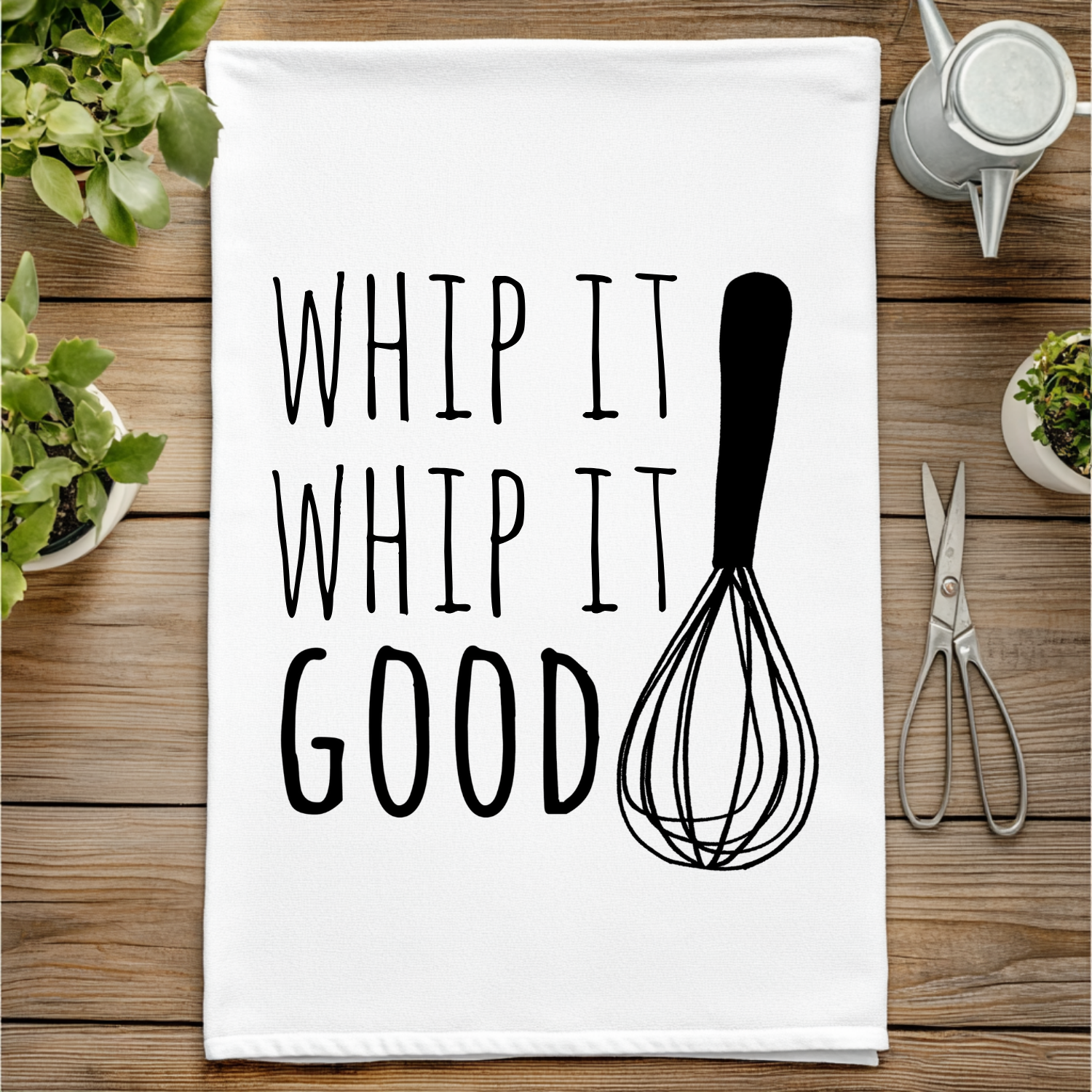 Whip It, Whip It Good Kitchen Towel