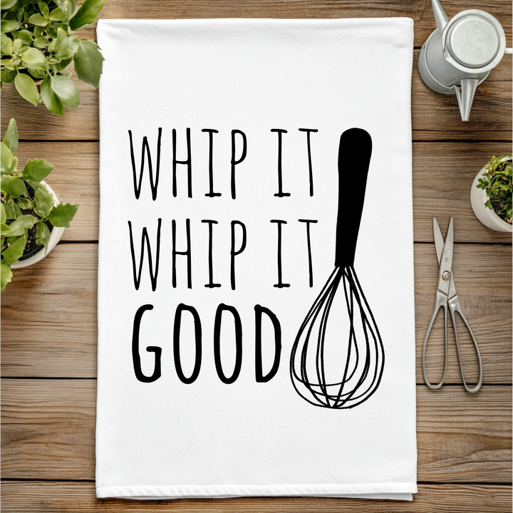 Whip It, Whip It Good Kitchen Towel