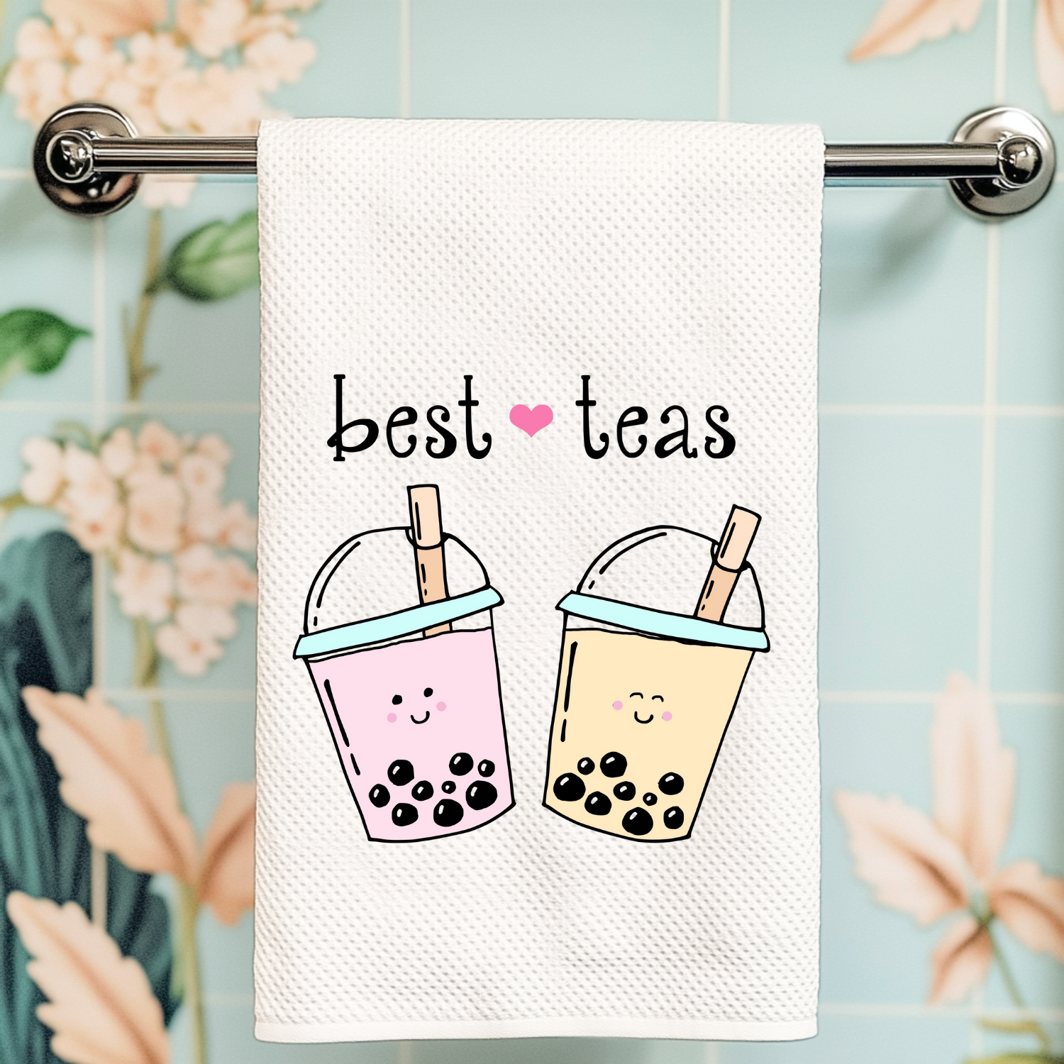 Full Color Kitchen Towel - Best Teas