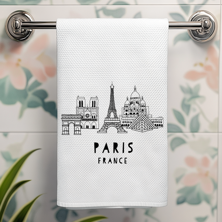 Paris Skyline - Kitchen Towel