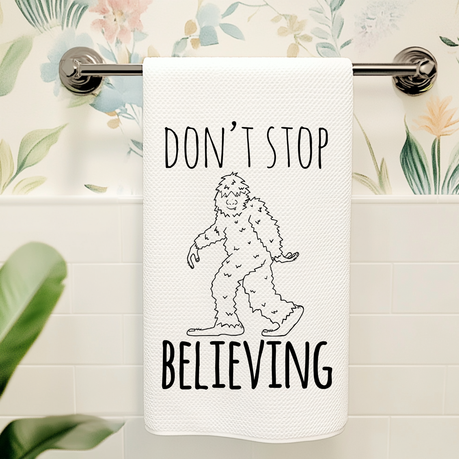 Don't Stop Believing Kitchen Towel