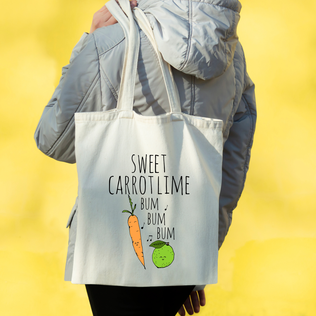 Sweet Carrot Lime Bum Bum Bum - Full Color Tote