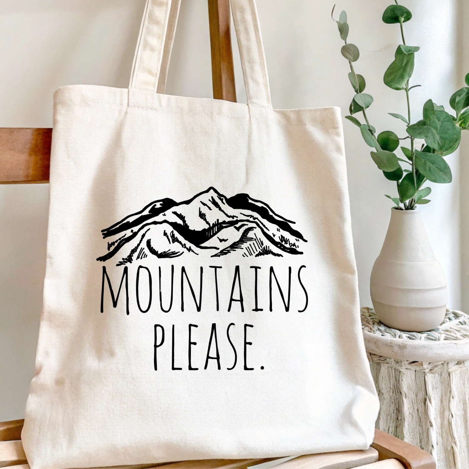 Mountains Please - Tote Bag