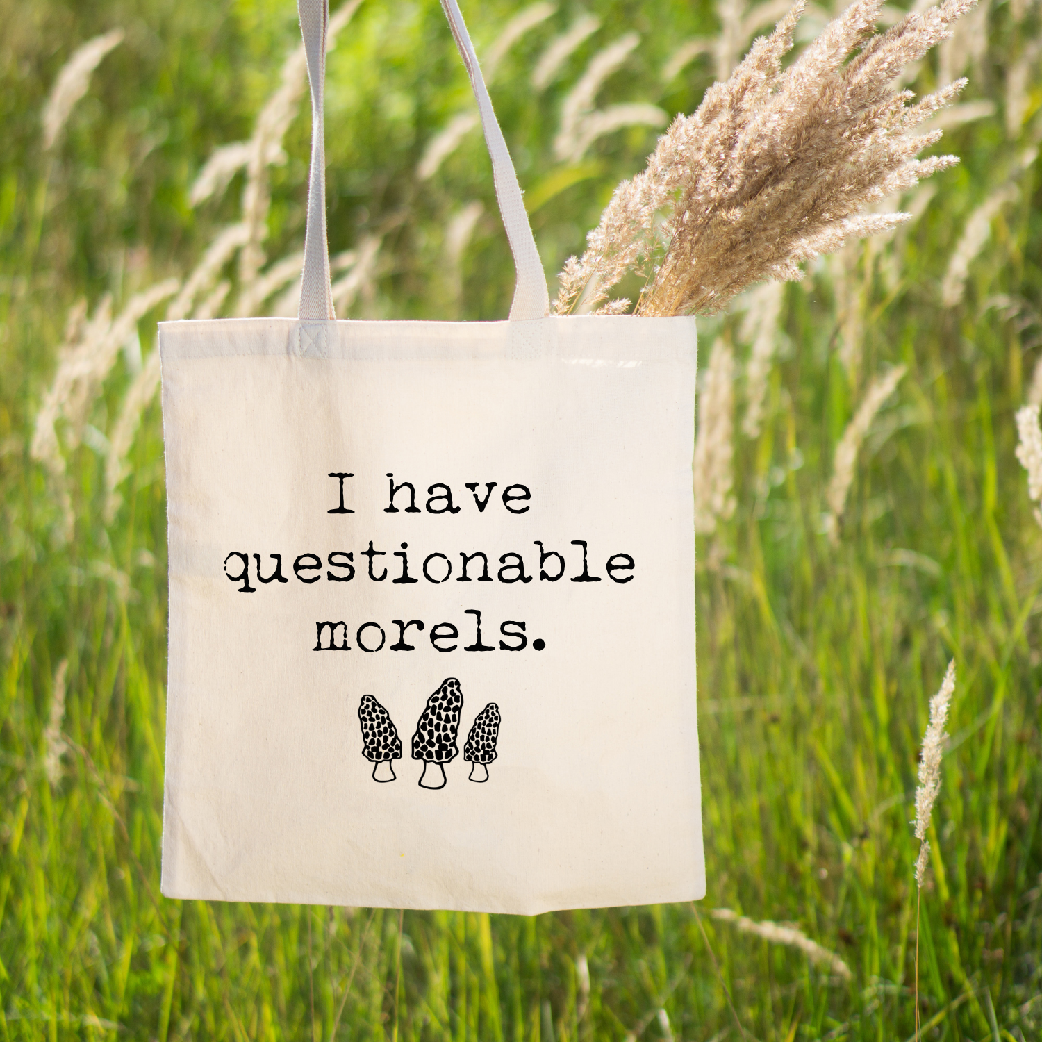 I Have Questionable Morels - Tote Bag