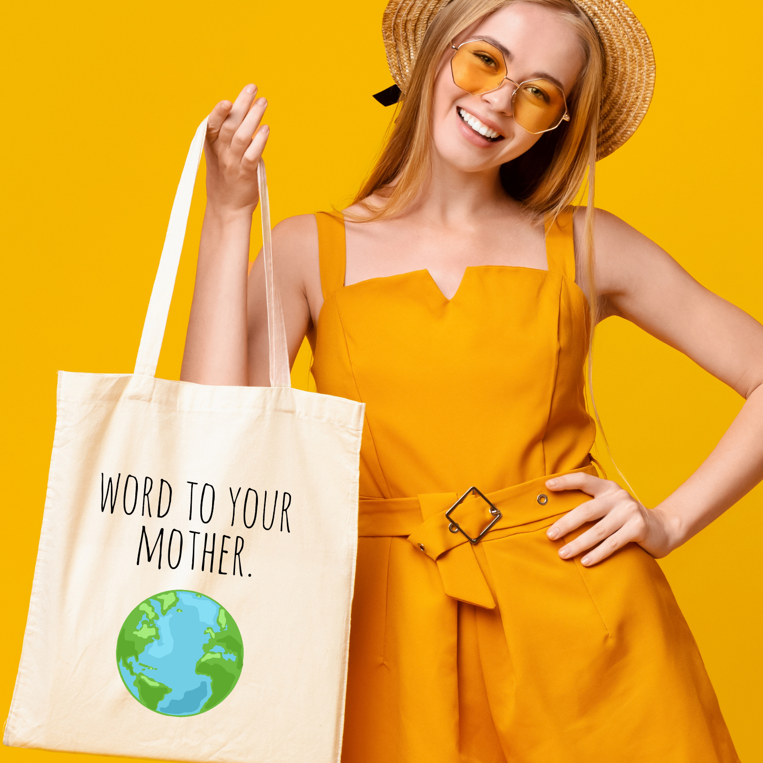 Word To Your Mother - Full Color Tote