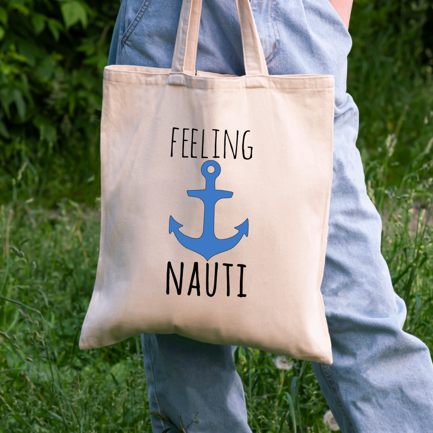 Feeling Nauti - Full Color Tote