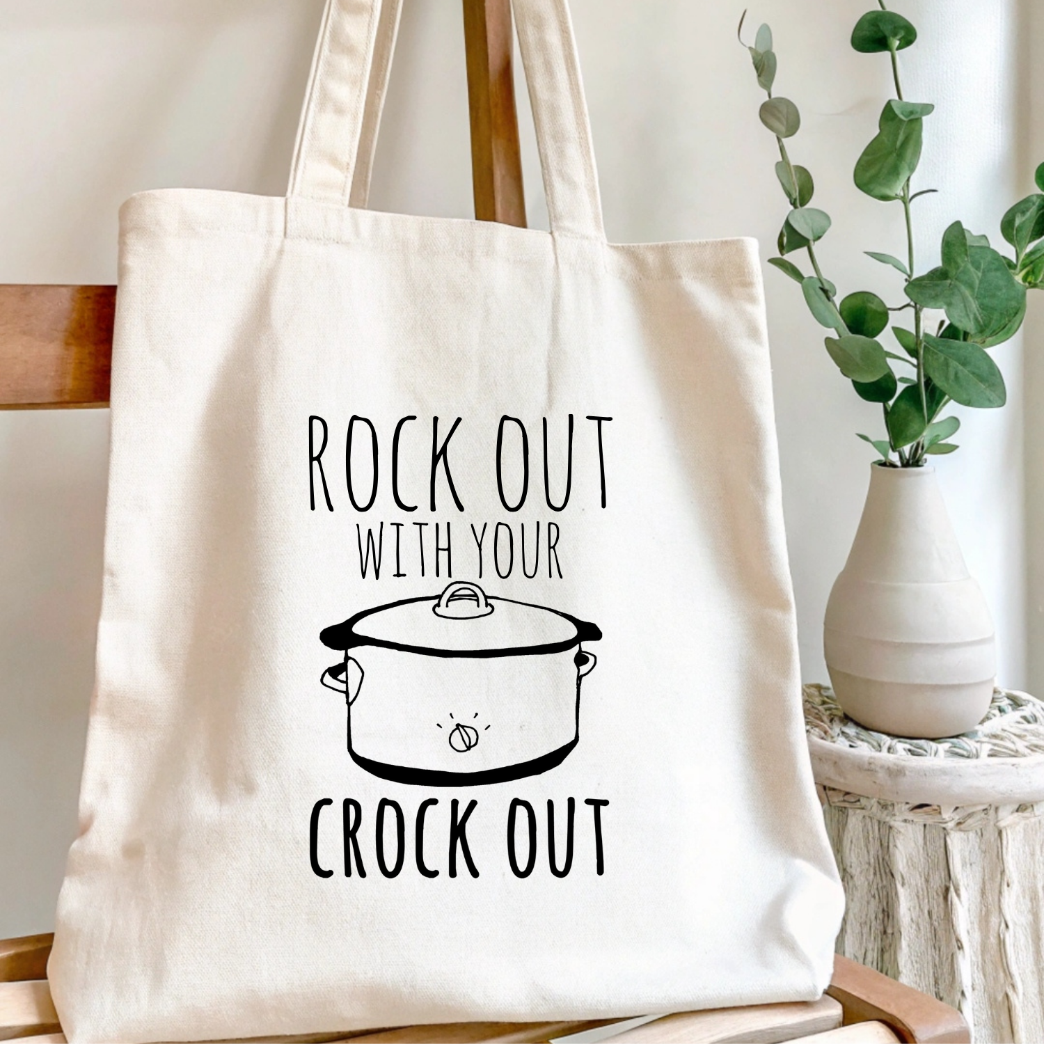 Rock Out With My Crock Out - Tote Bag