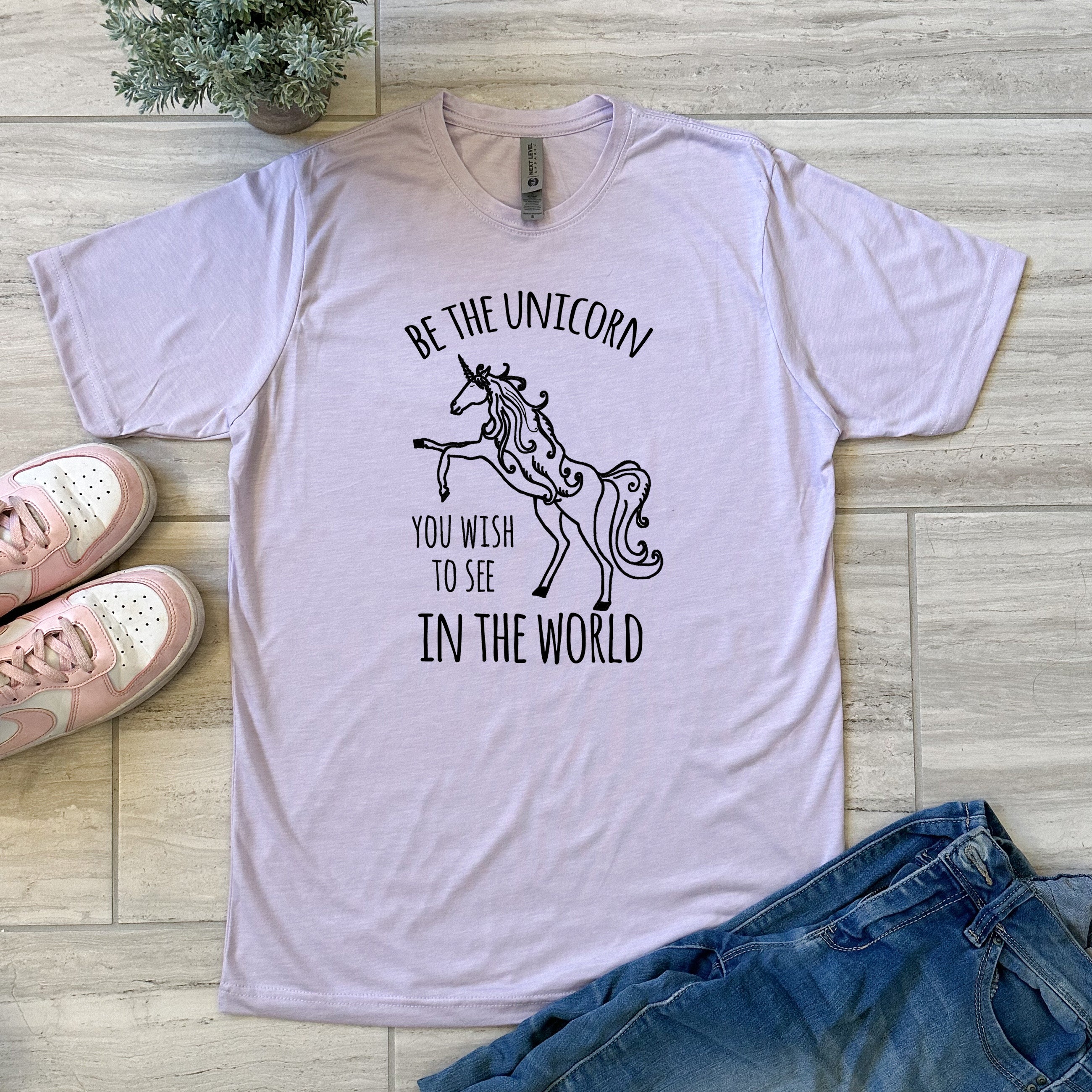 Be The Unicorn You Wish To See In The World - Men's / Unisex Tee