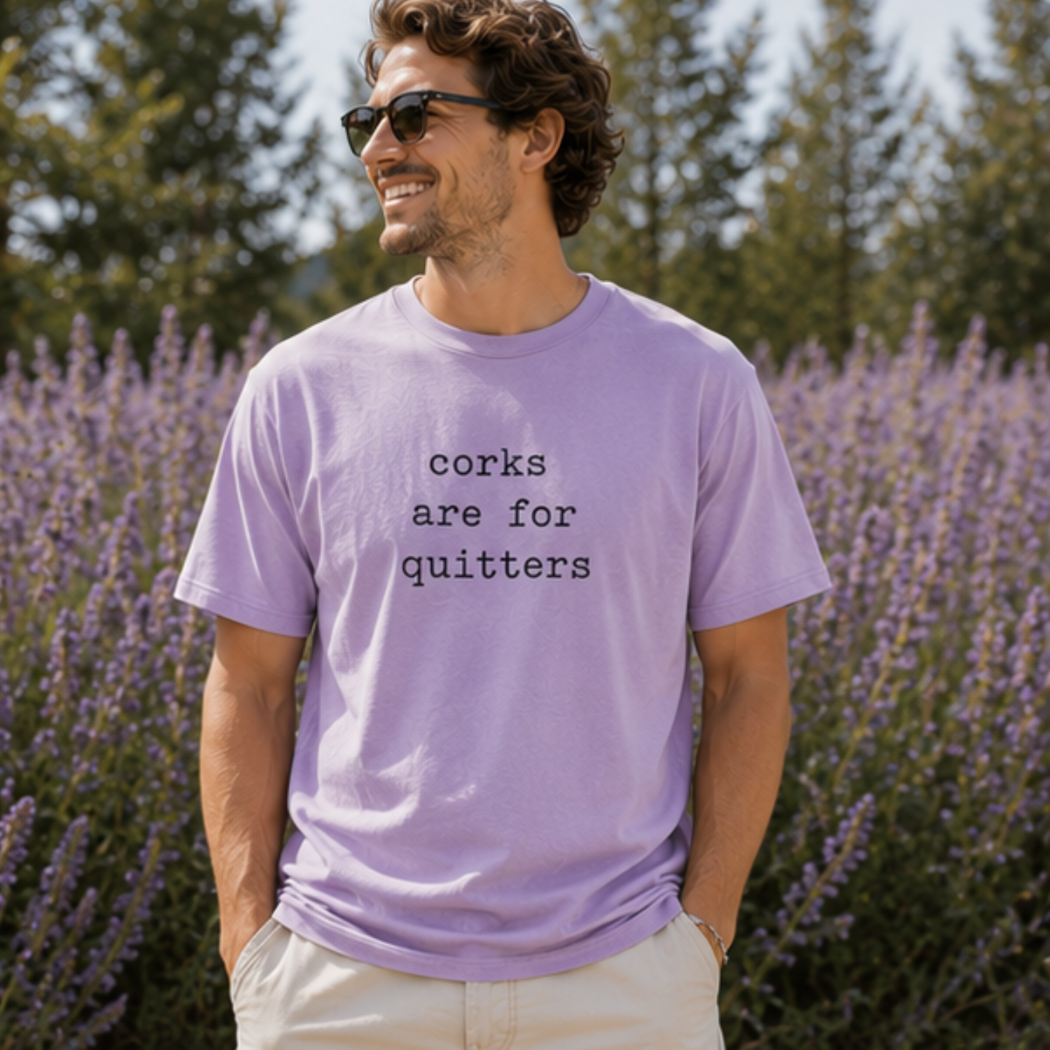 Corks Are For Quitters - Men's / Unisex Tee
