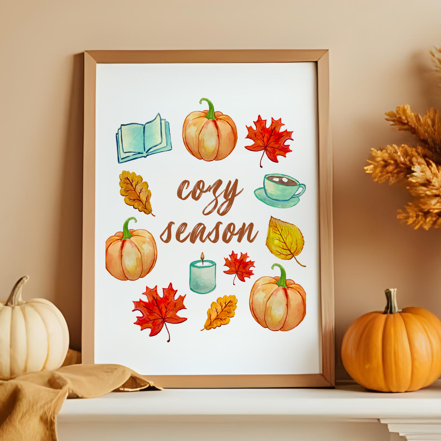 Cozy Season Art Print
