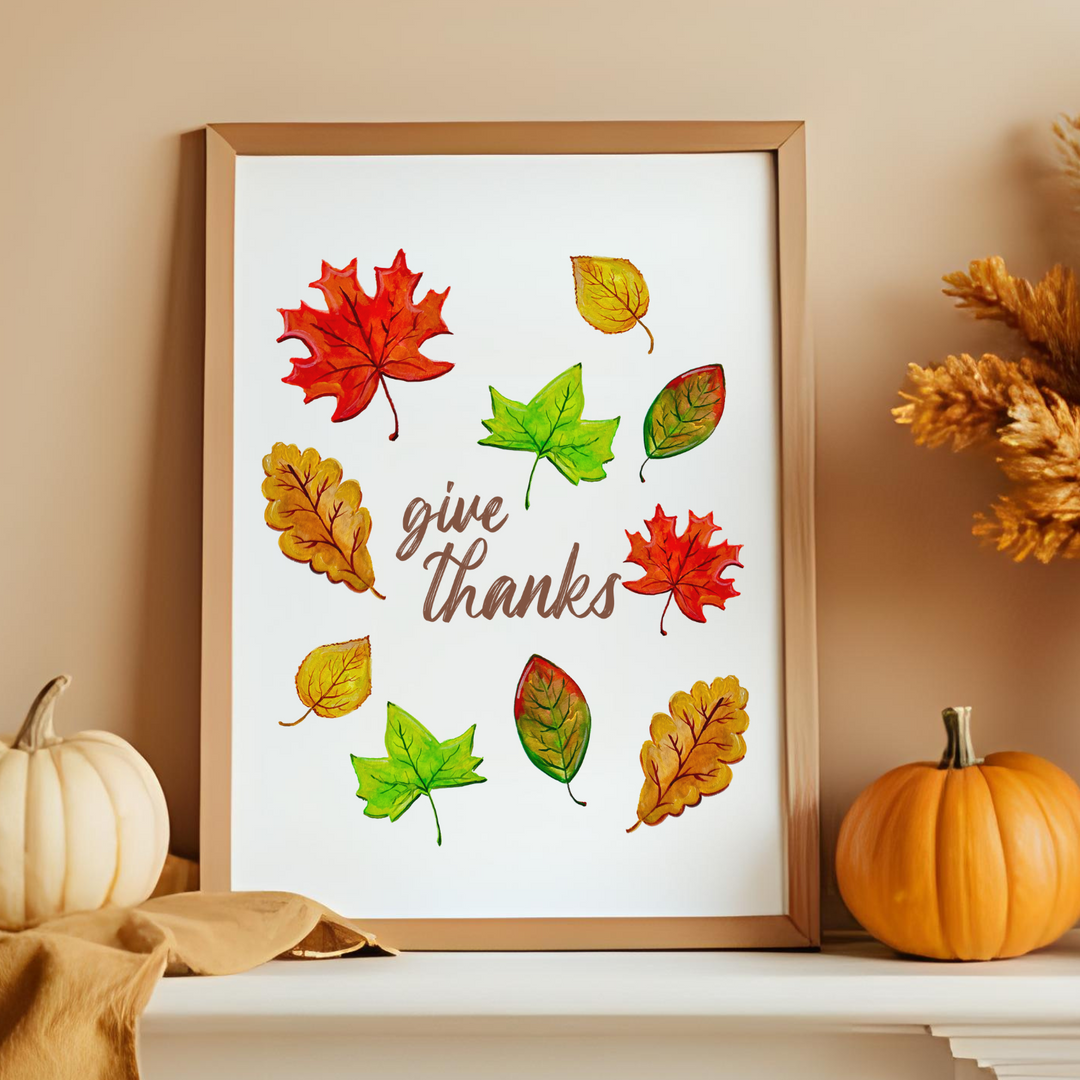 Give Thanks Art Print