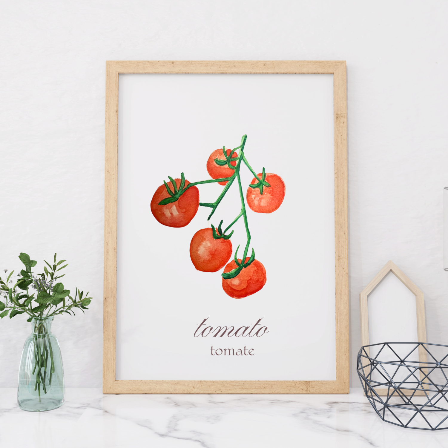 Tomato Art Print