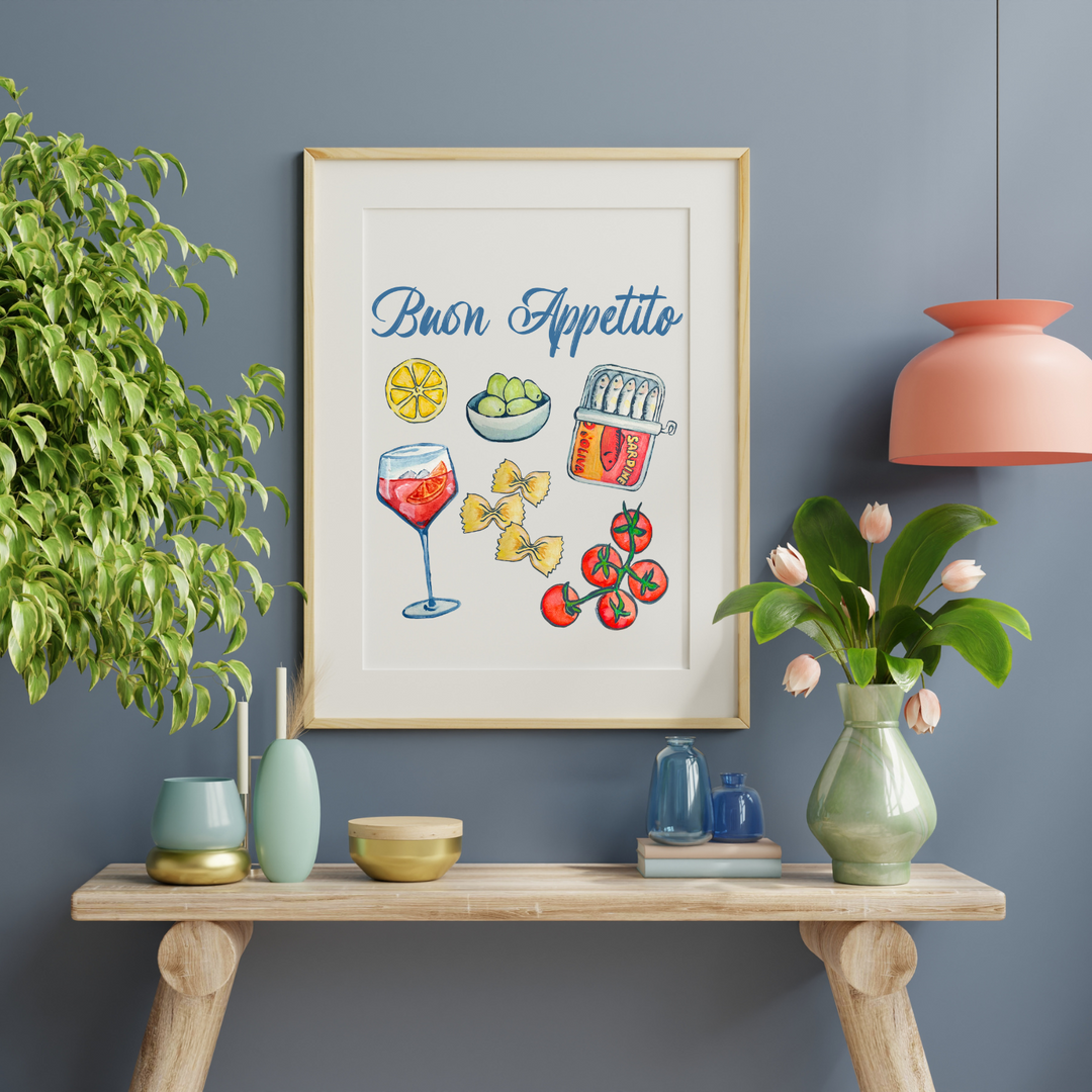 Buon Appetito Art Print