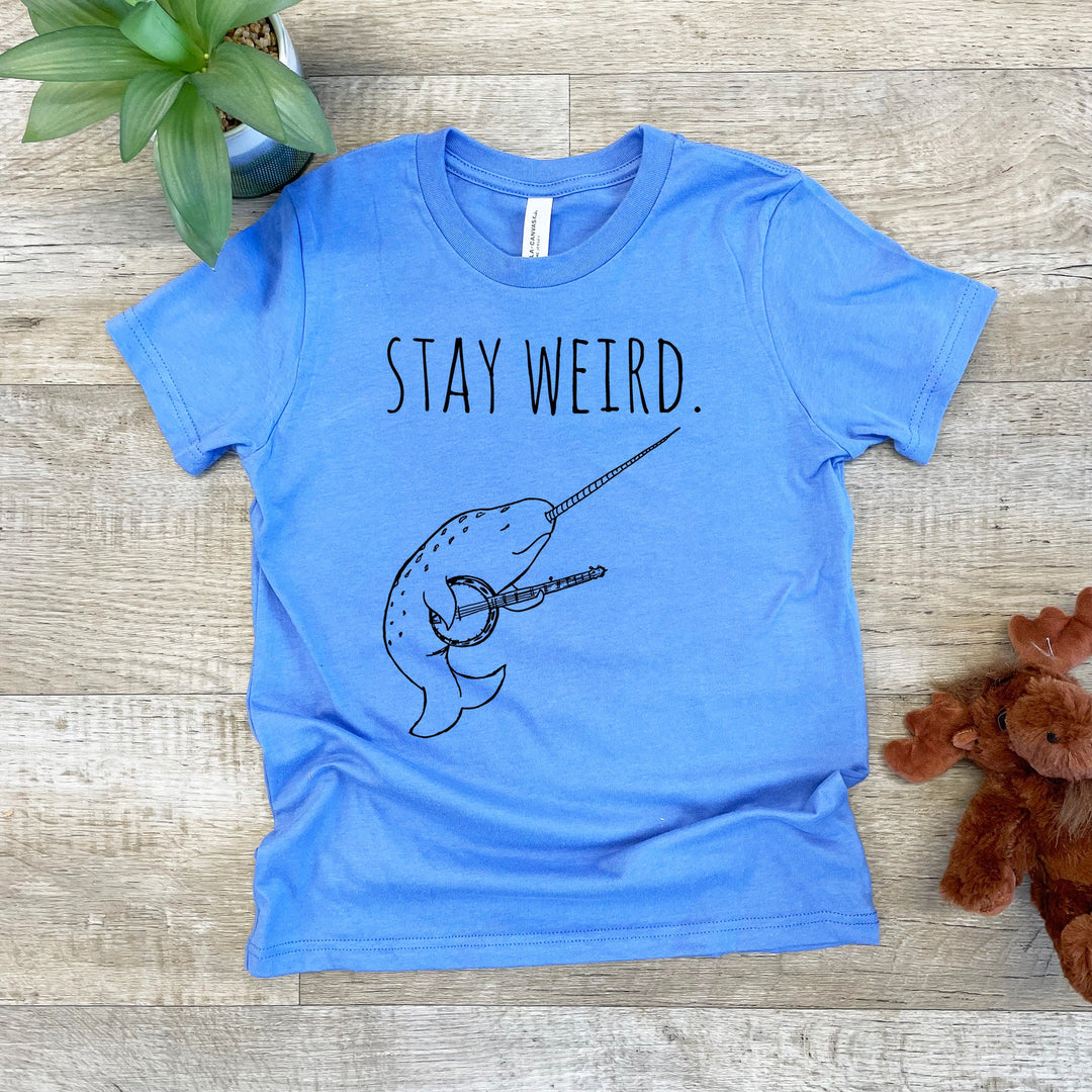 Stay Weird (Narwhal / Banjo) - Kid's Tee