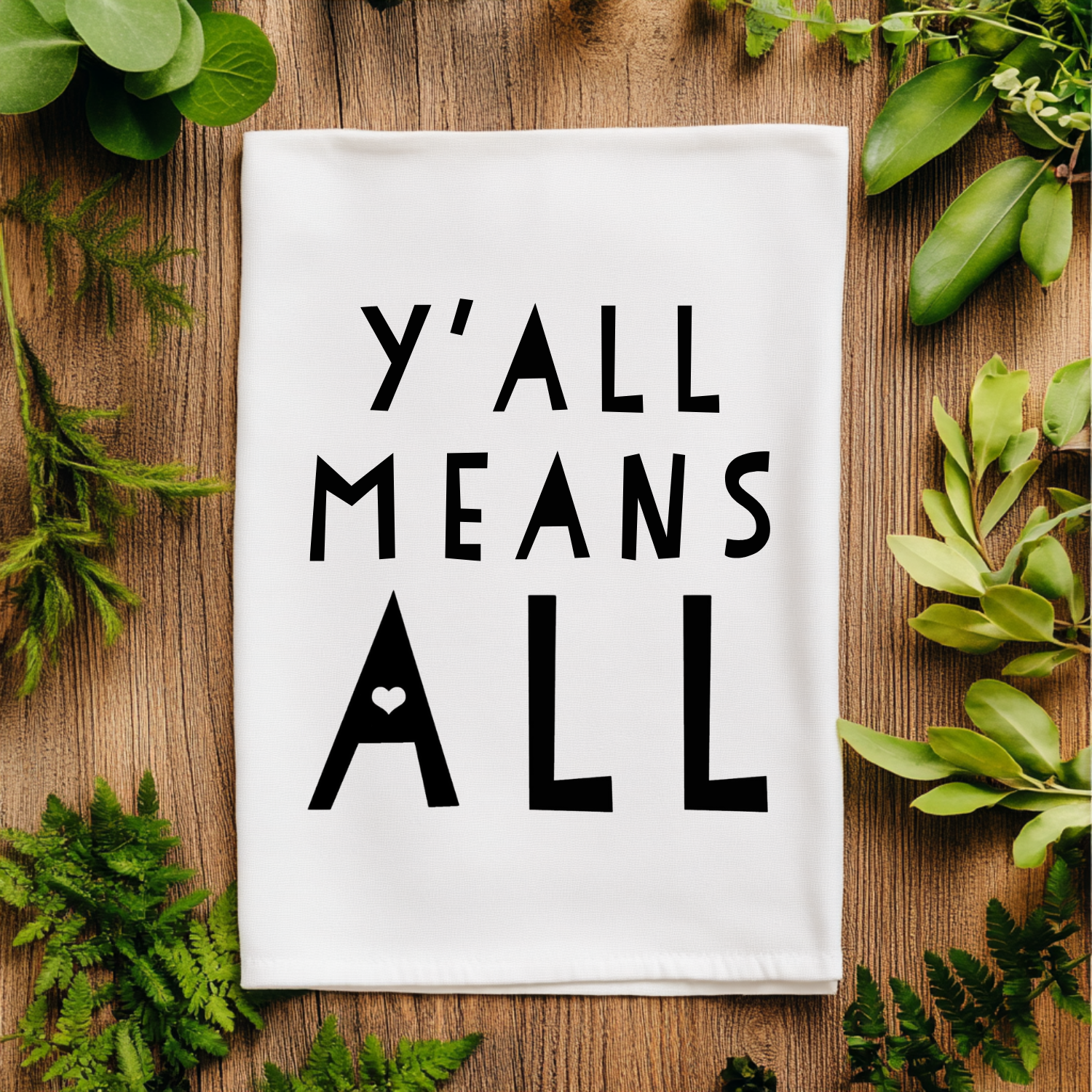 Y'all Means All Kitchen Towel - MoonlightMakers