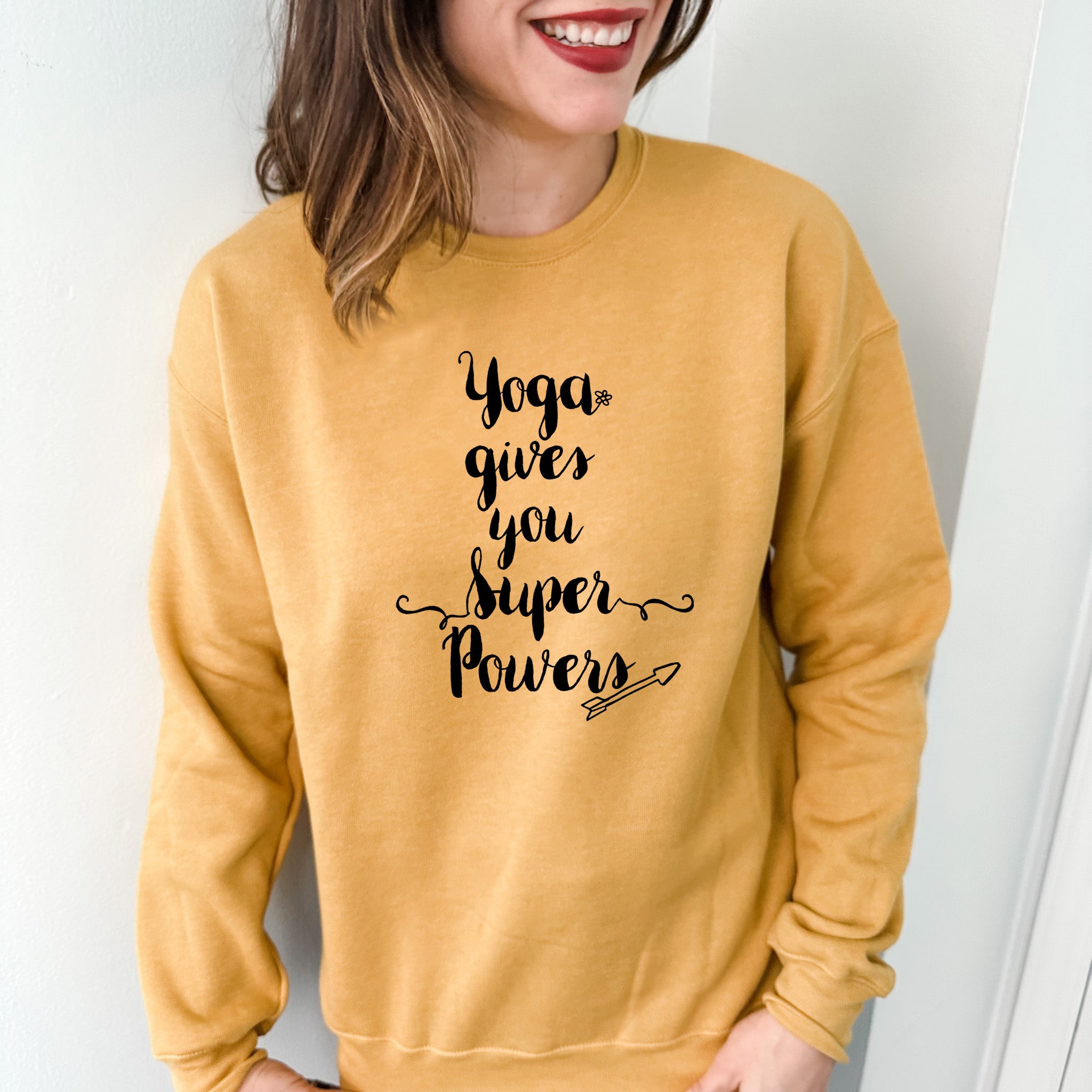 Yoga Gives You Superpowers - Unisex Sweatshirt