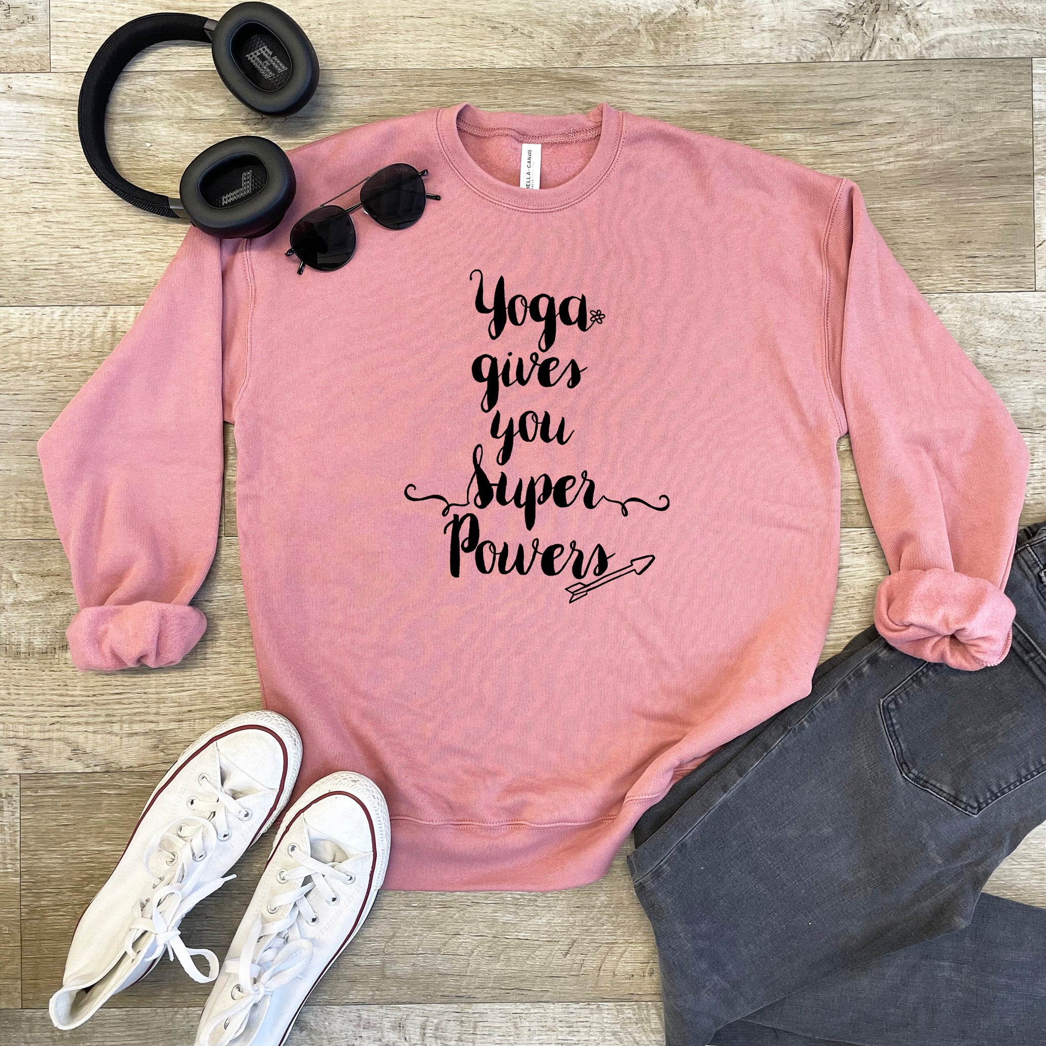 Yoga Gives You Superpowers - Unisex Sweatshirt