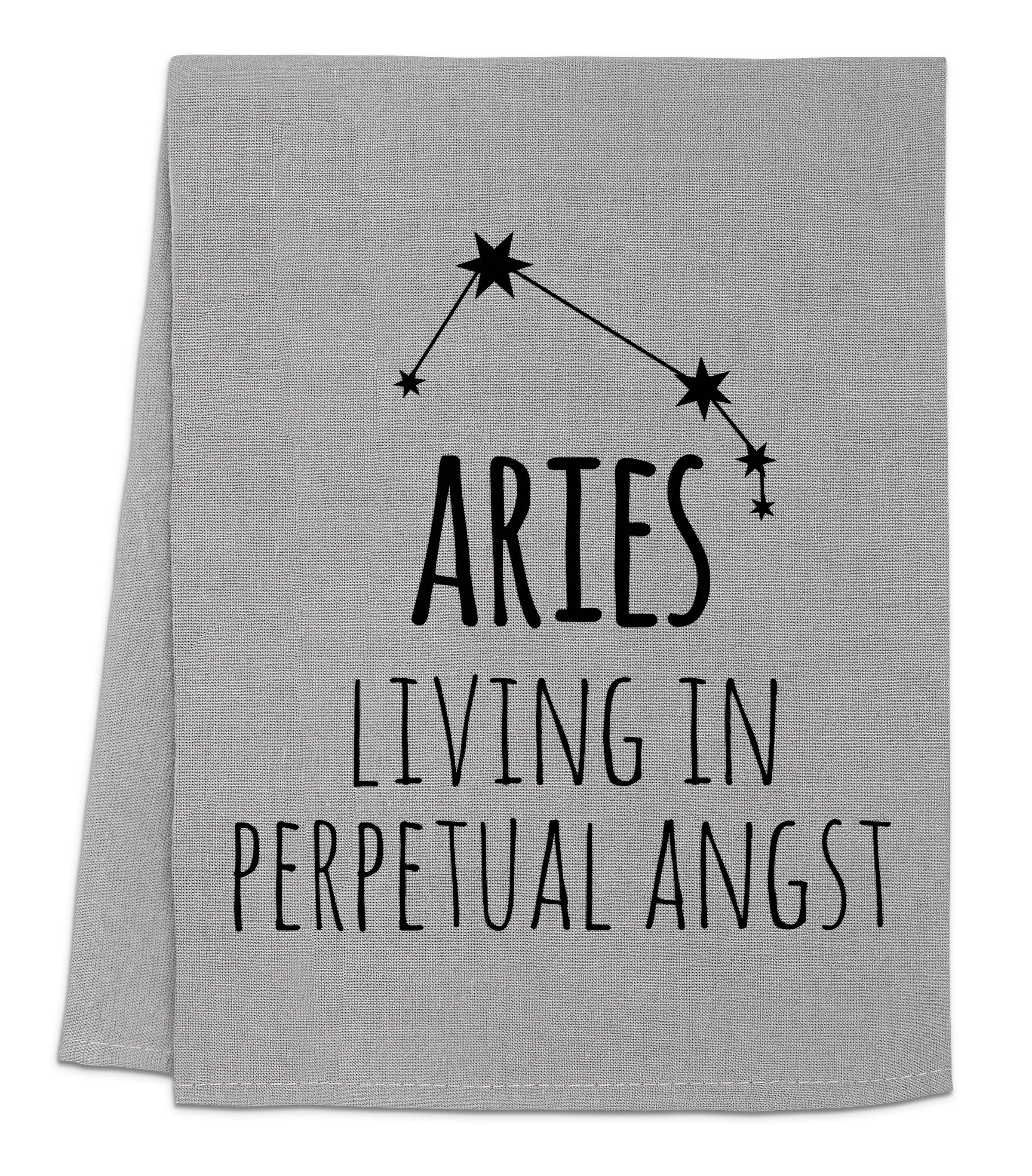 Funny Zodiac Kitchen Towels