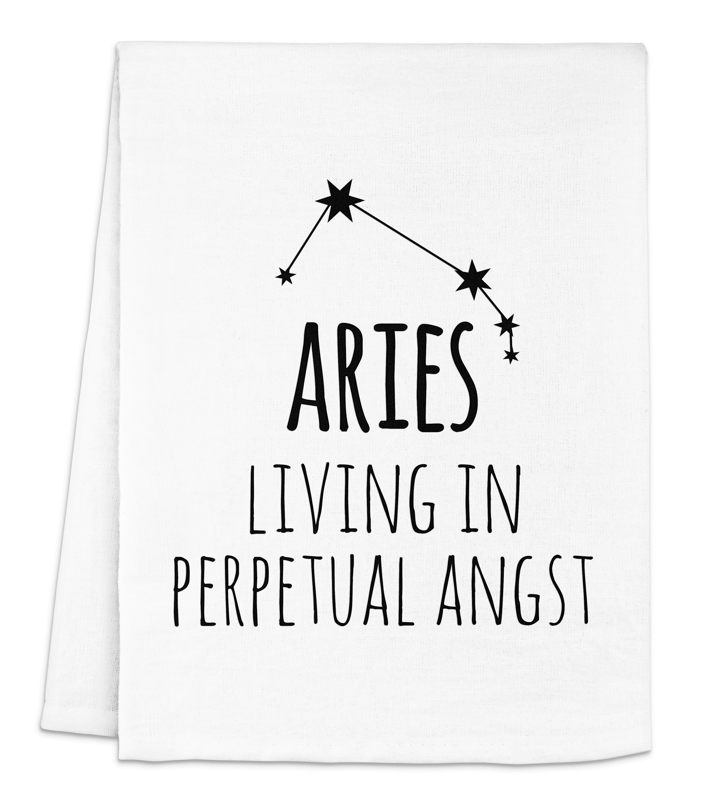 Funny Zodiac Kitchen Towels