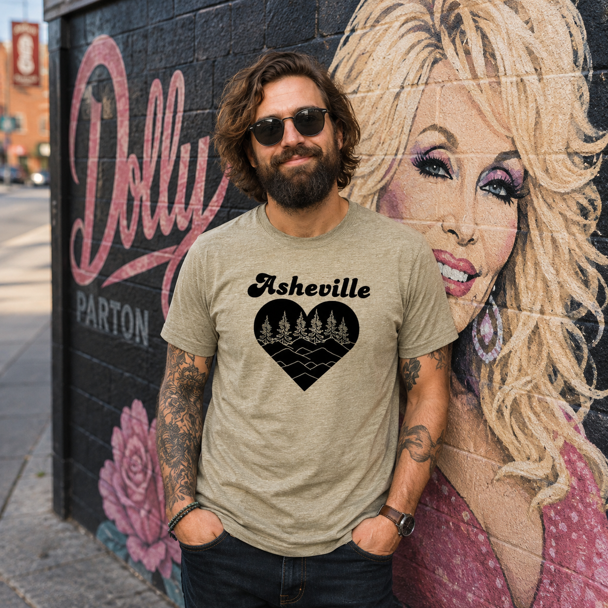 Asheville Heart - Men's / Unisex Tee