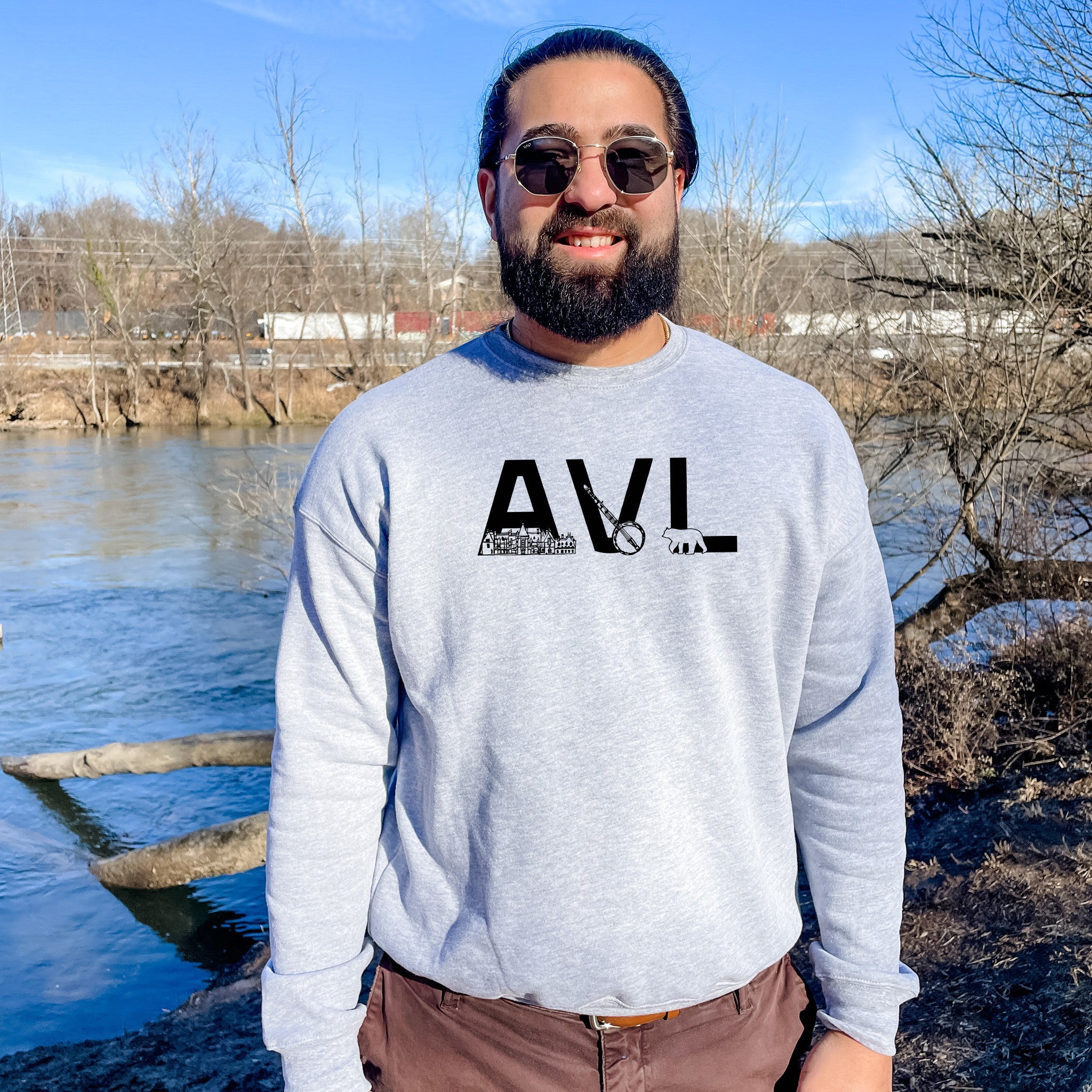 AVL (Asheville) - Unisex Sweatshirt
