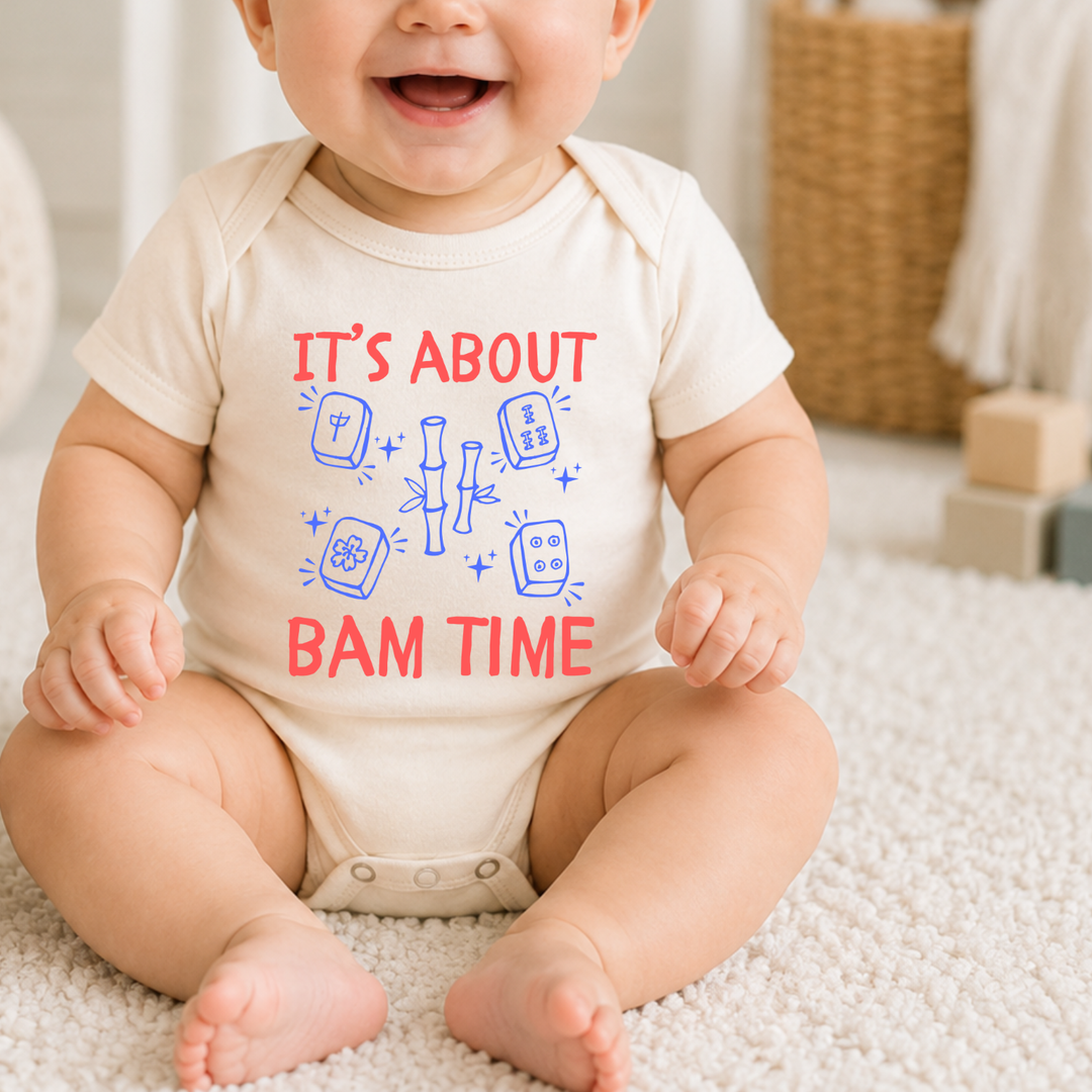 It's About Bam Time - Baby Onesie