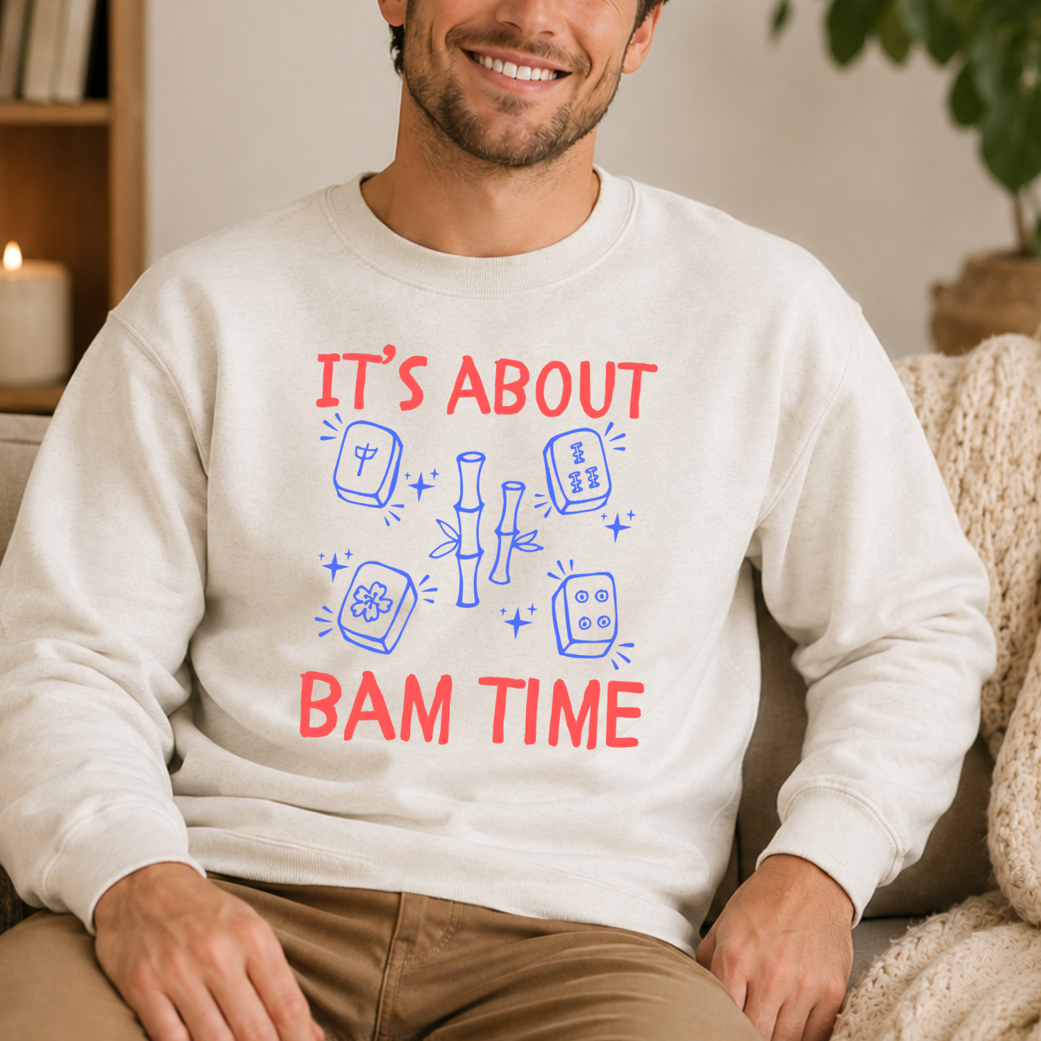 It's About Bam Time - Adult Sweatshirt