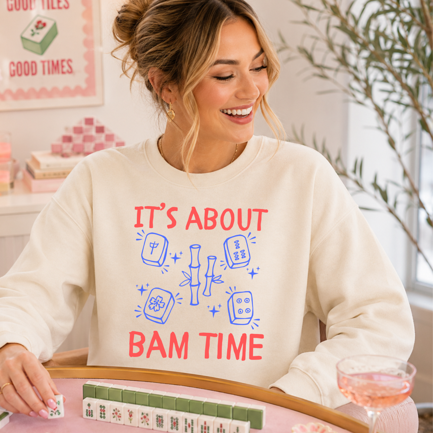 It's About Bam Time - Adult Sweatshirt