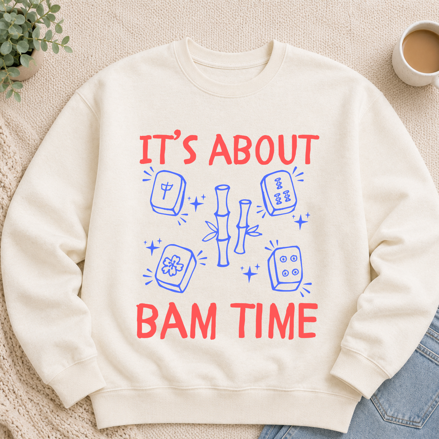 It's About Bam Time - Adult Sweatshirt