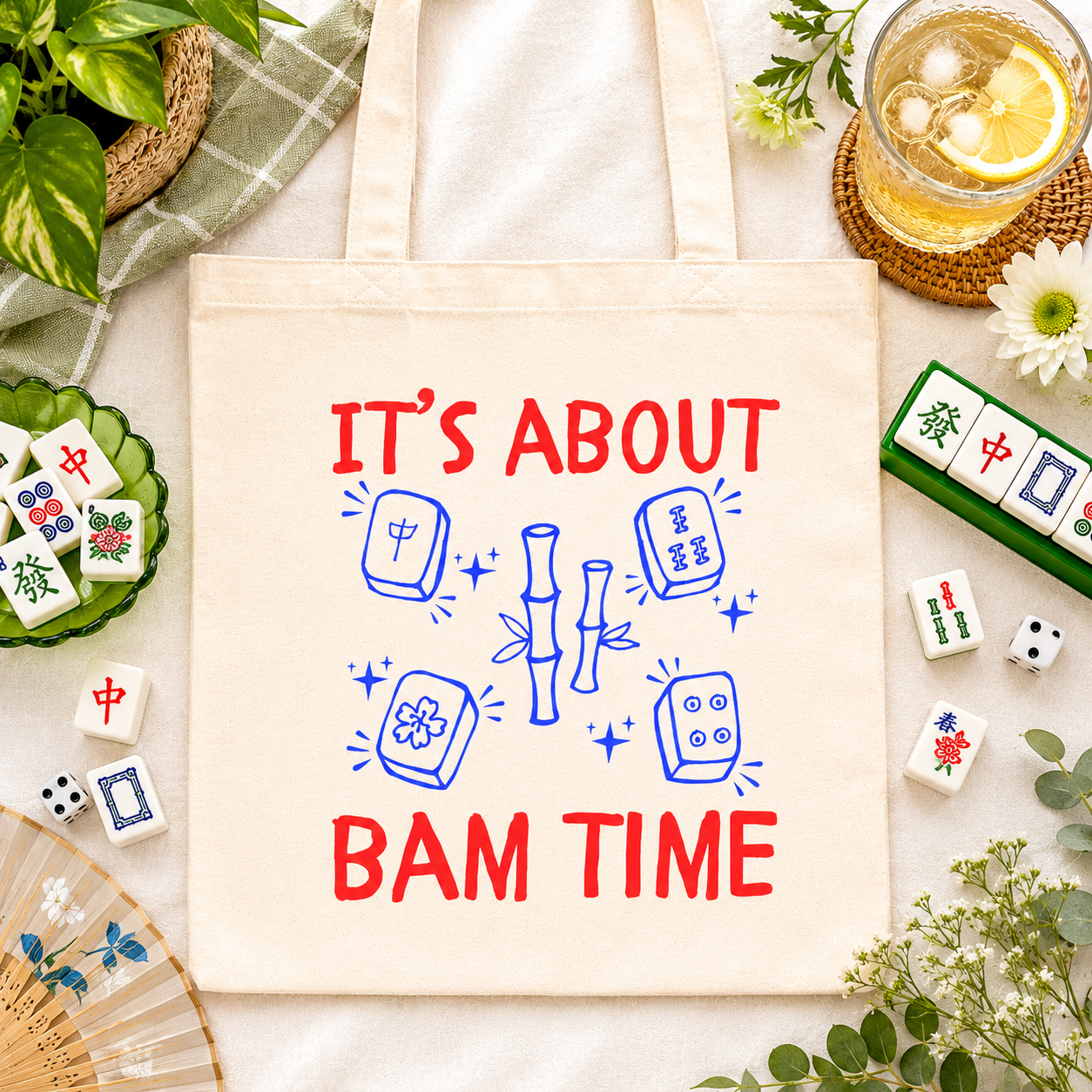 It's About Bam Time Tote Bag