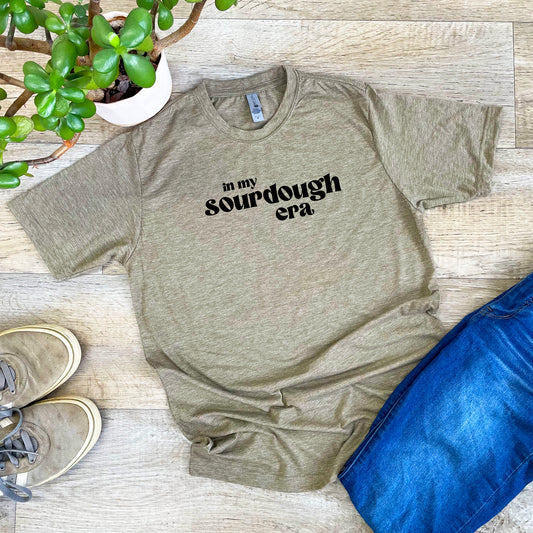a t - shirt that says i'm in my sourdough crop on