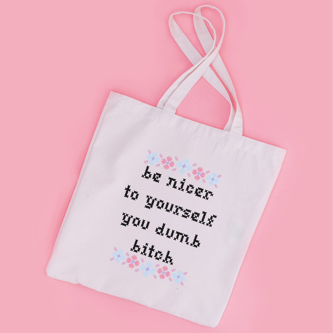 Be Nicer To Yourself - Full Color Tote