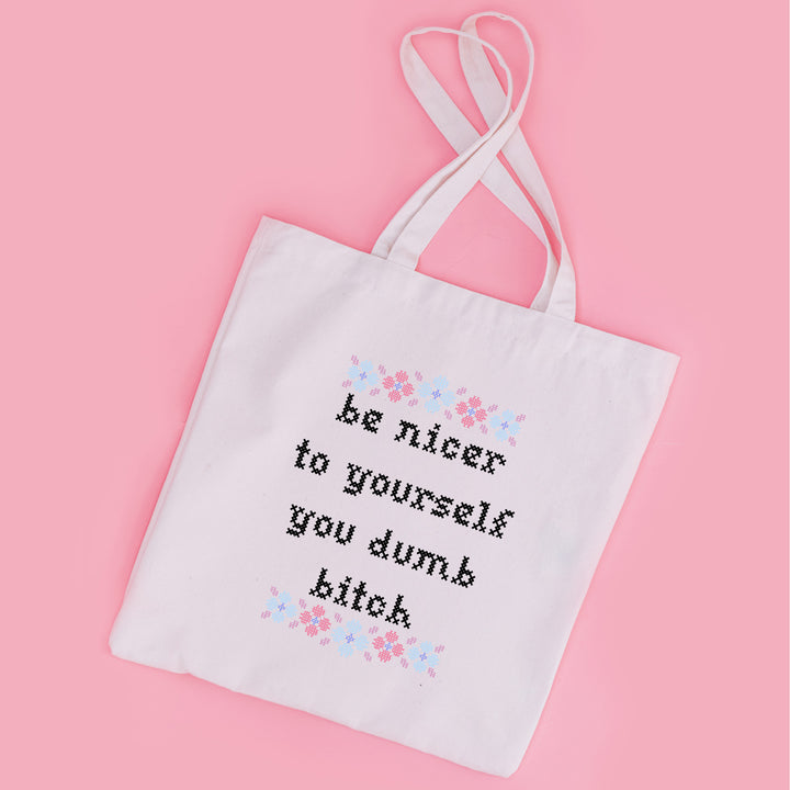 Be Nicer To Yourself - Full Color Tote