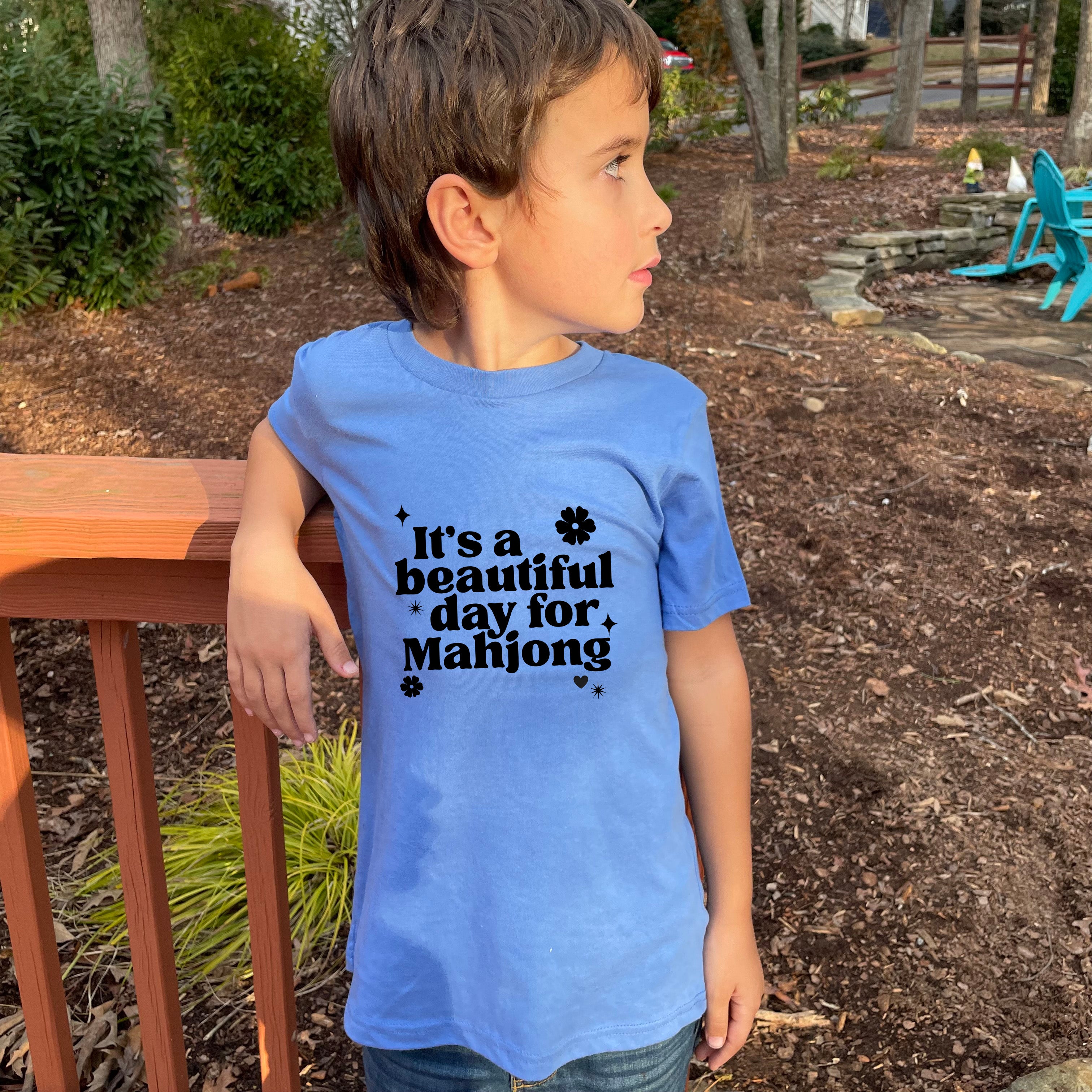 It's A Beautiful Day For Mahjong - Kid's Tee